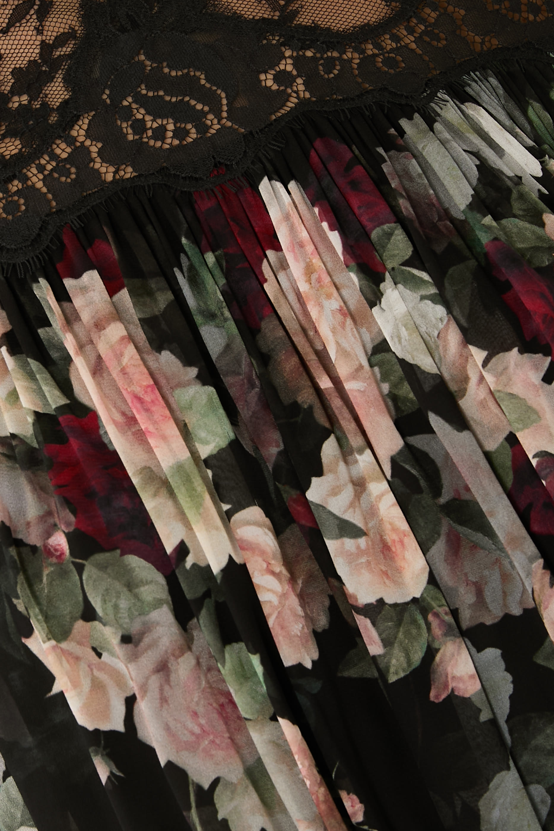 Floral Lace Yoke Top