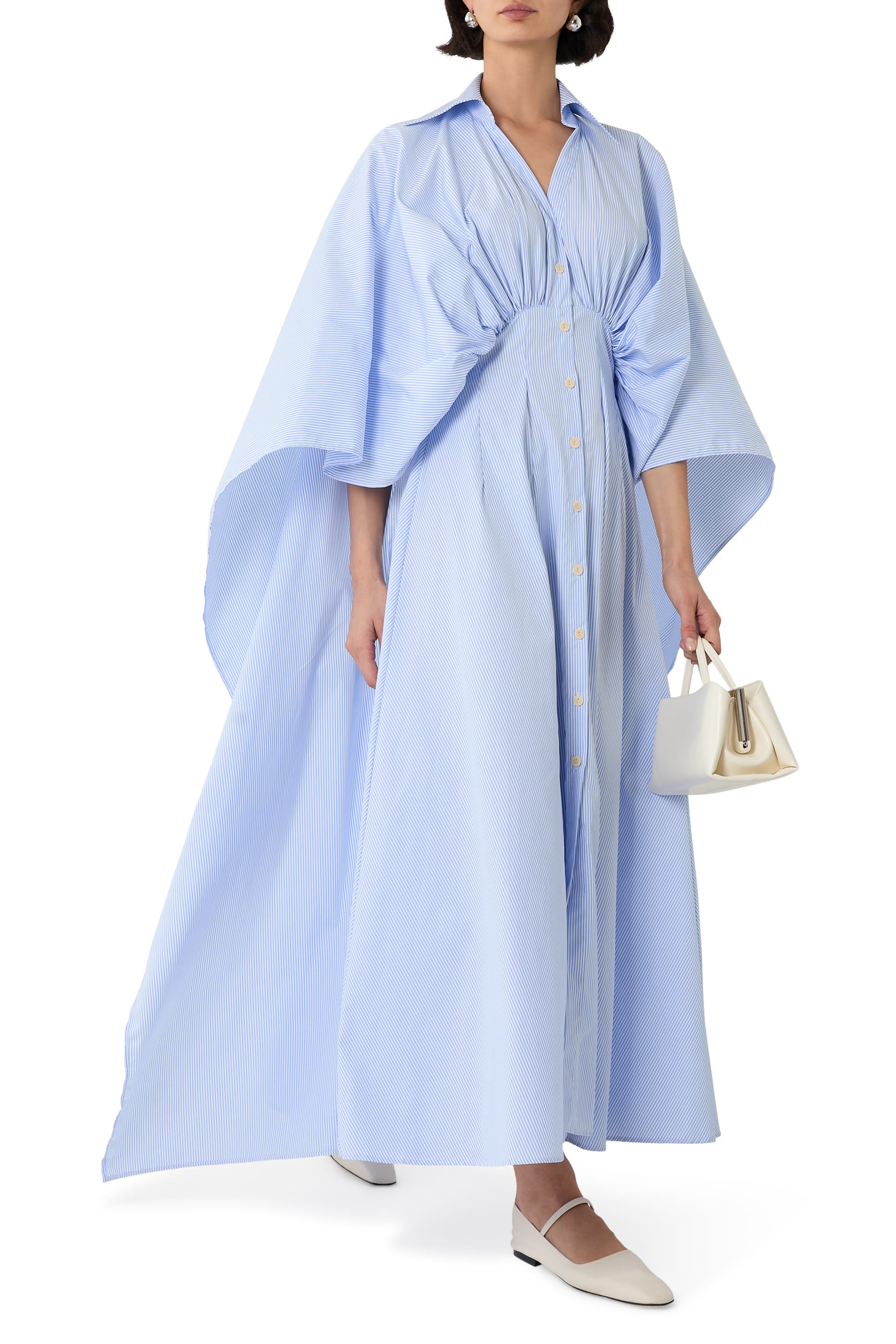 Resilient Draped Back Dress