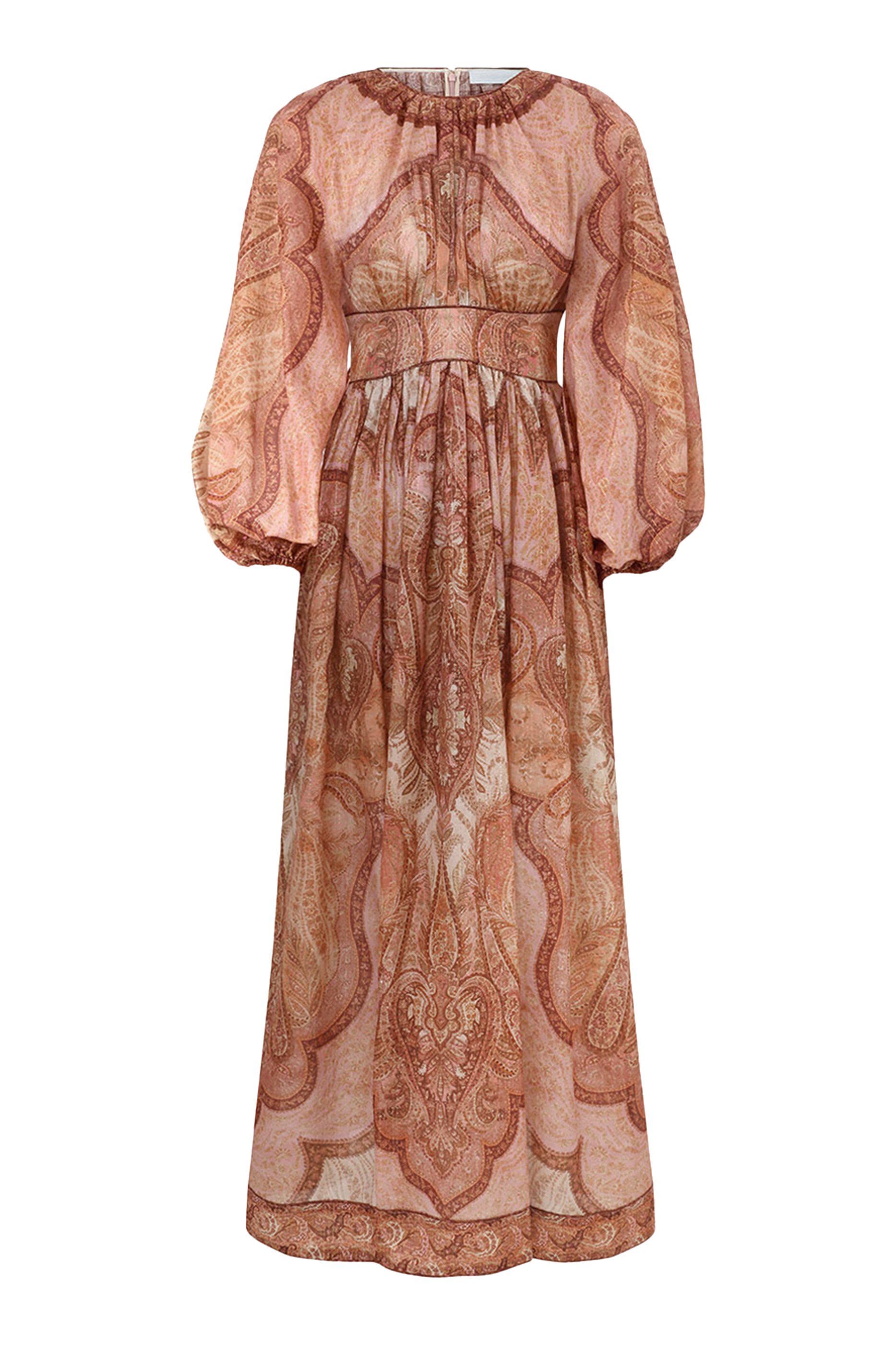 Wanderlust Long Sleeve Midi Dress 