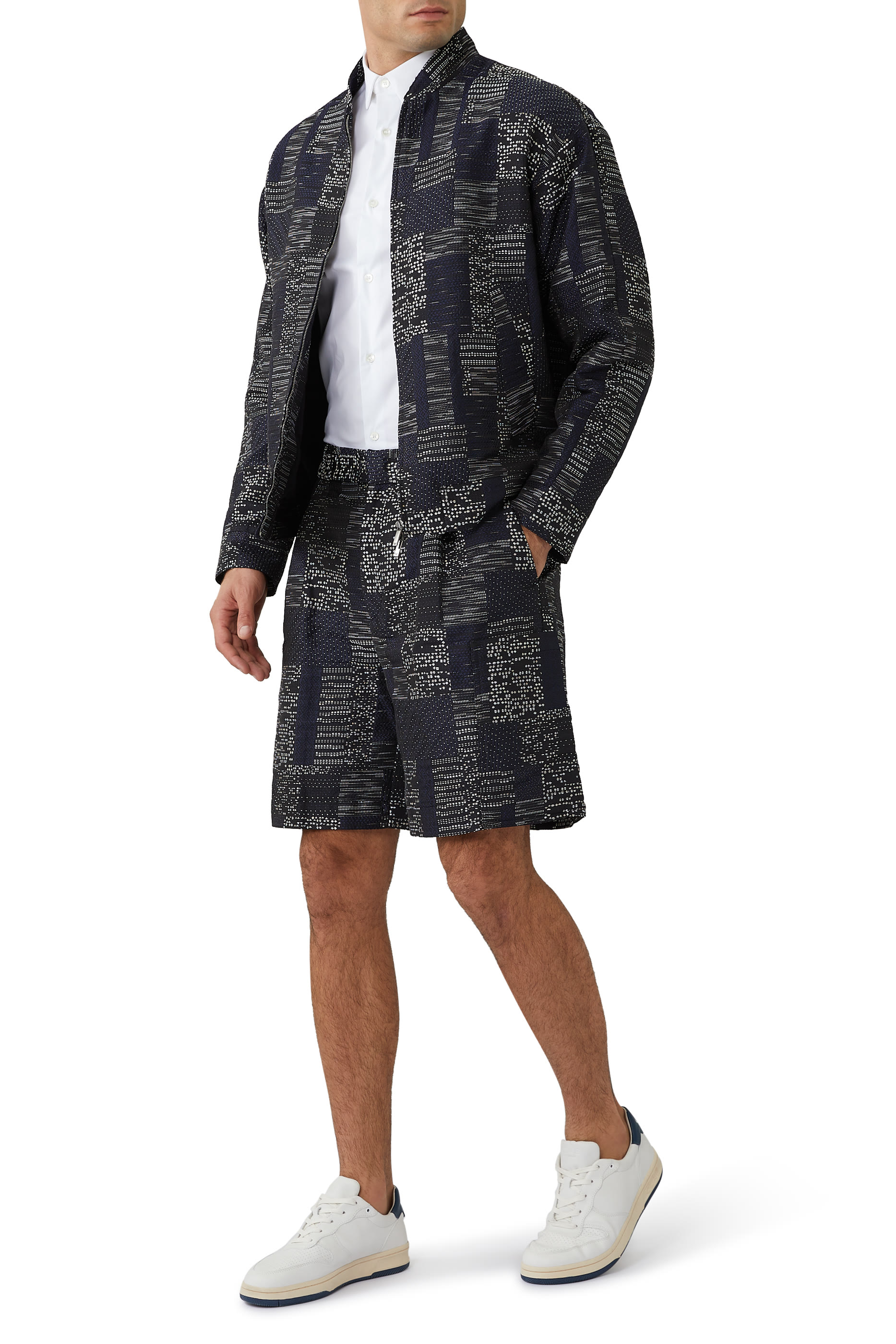 Stretch Nylon Blend Shirt