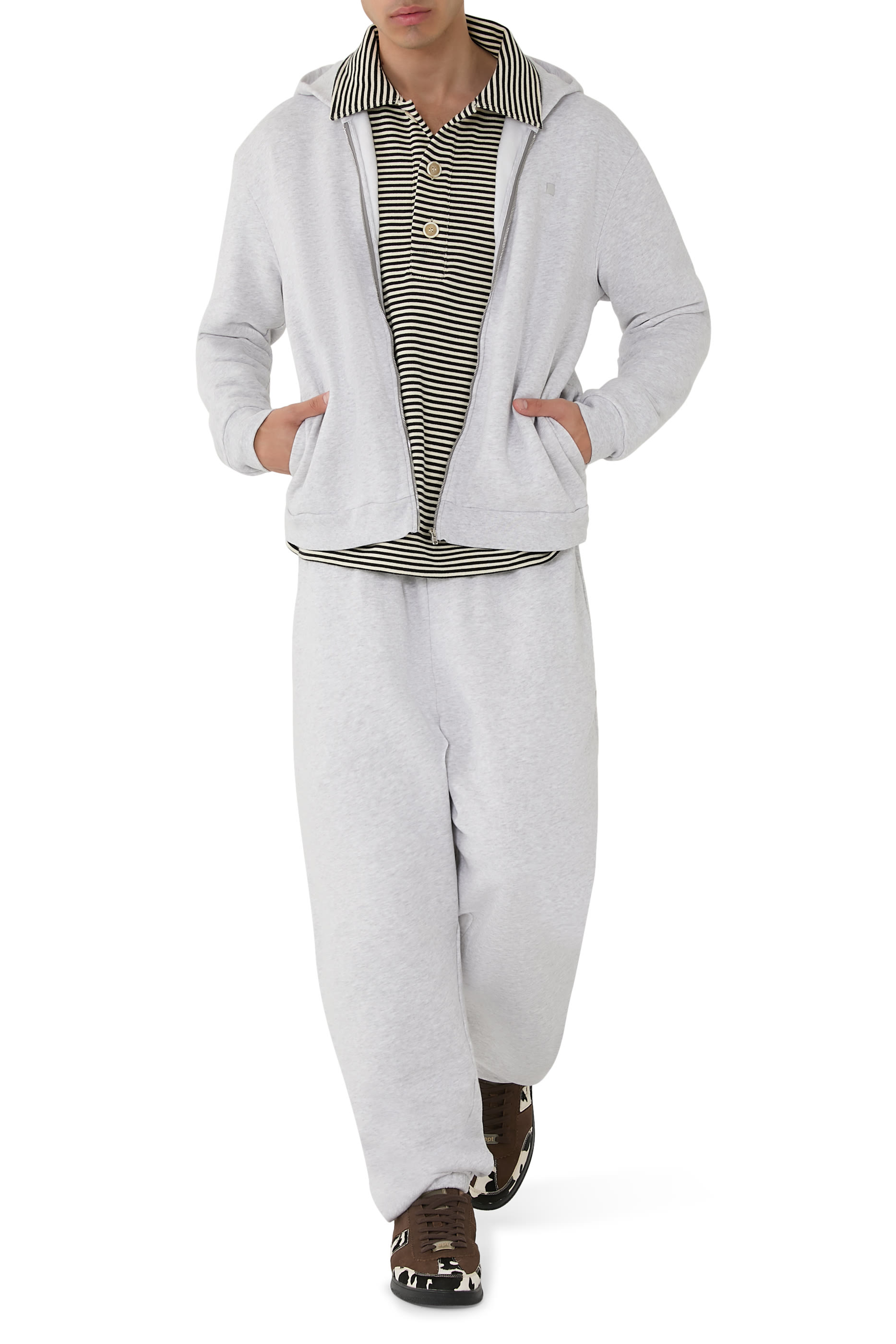 Hooded Zipper Sweater