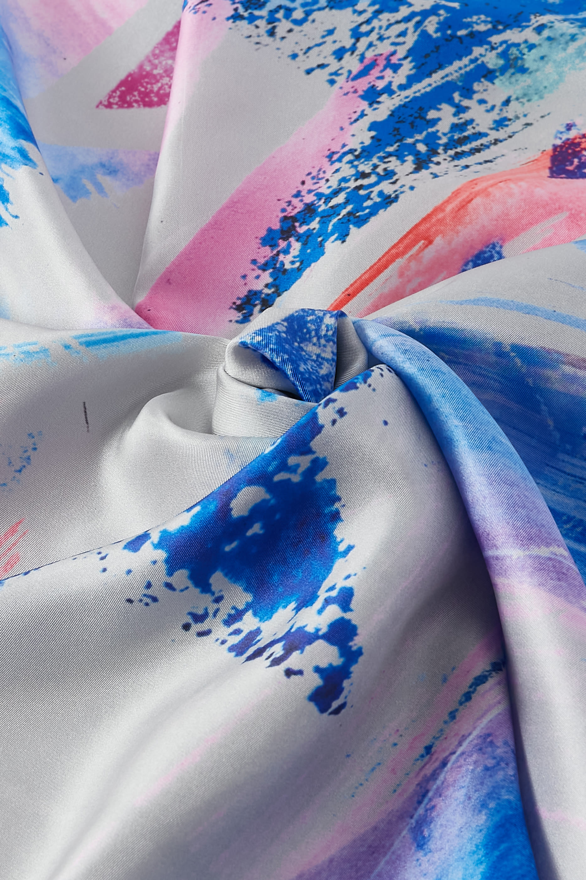 Print & Logo Scarf Foulard