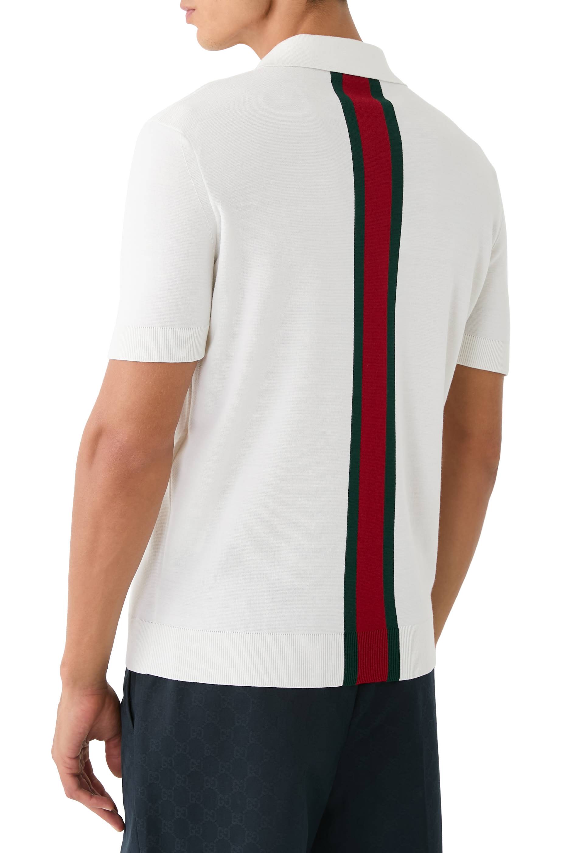 Knit Wool Polo Shirt