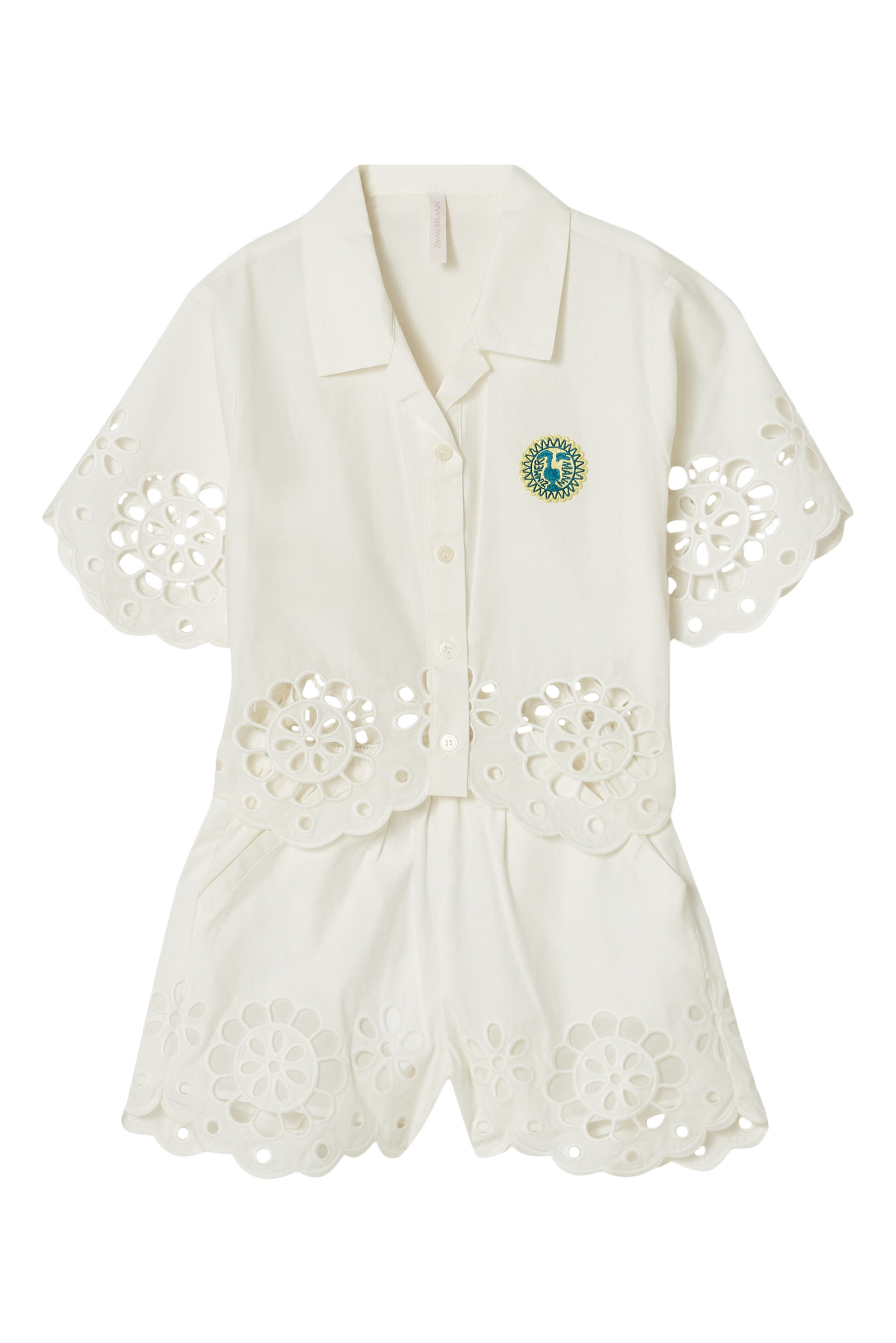 Kids Awaken Broderie Shorts