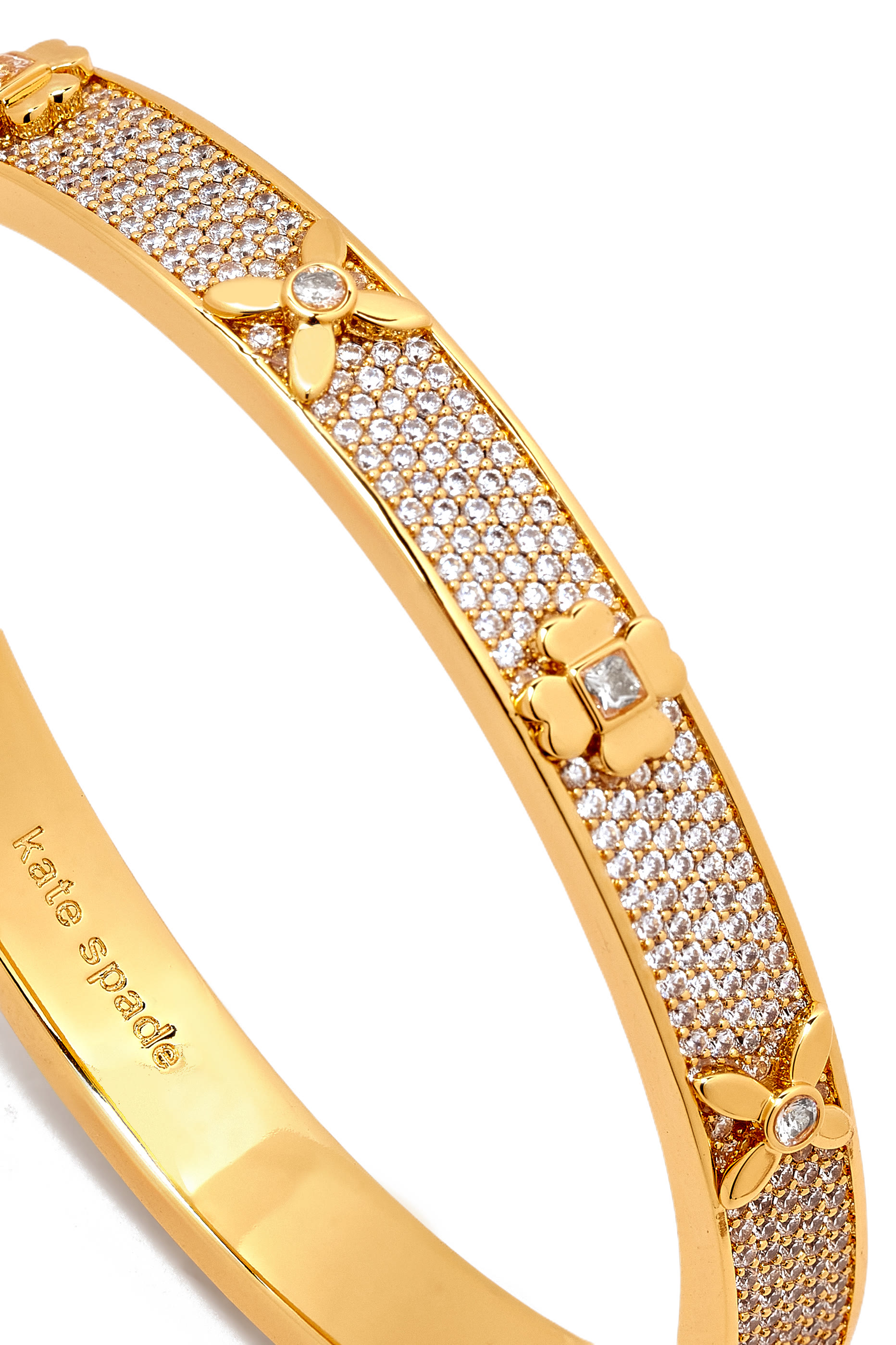 Heritage Bloom Hinged Bangle