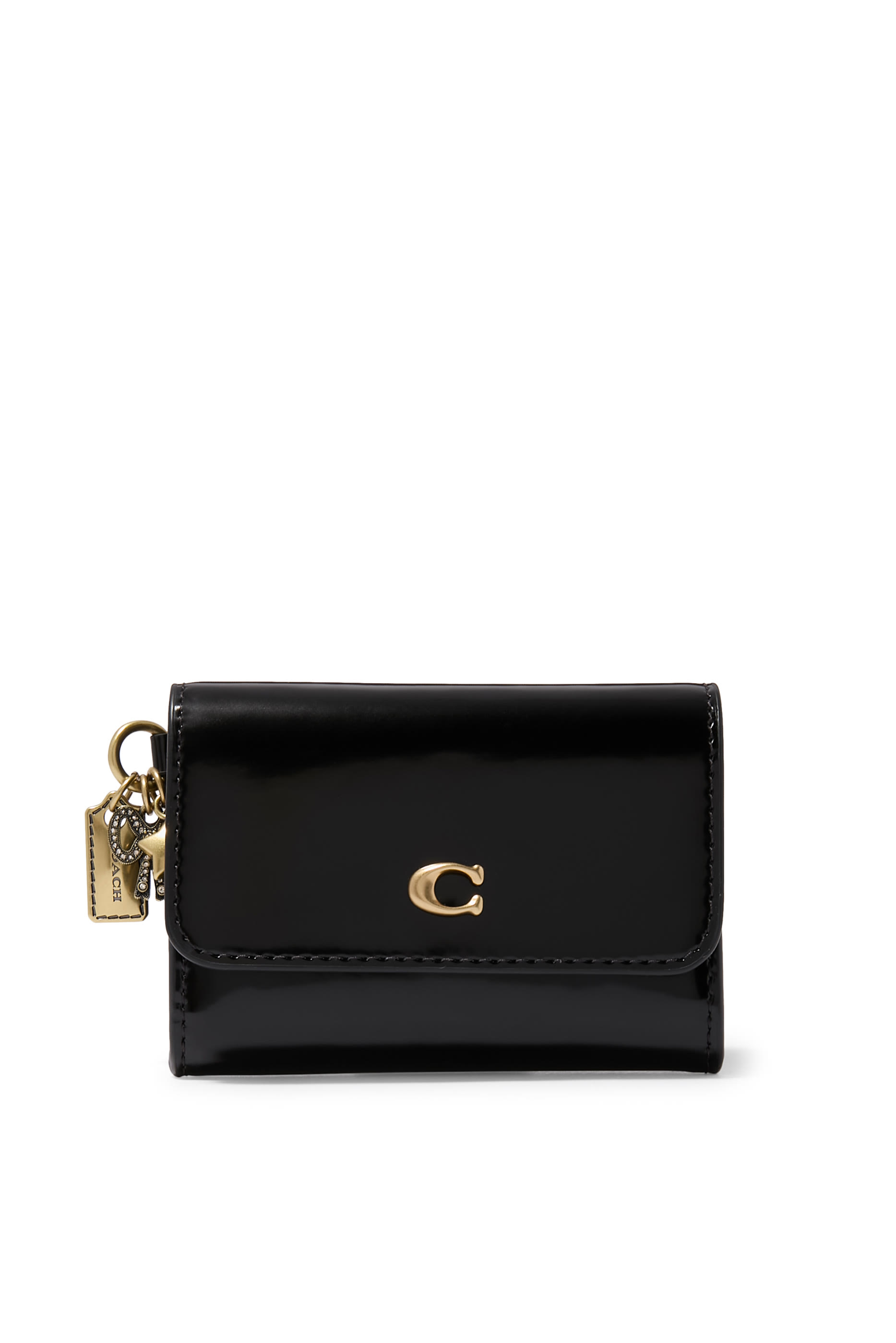 Logo Essential Half Flap Card Case