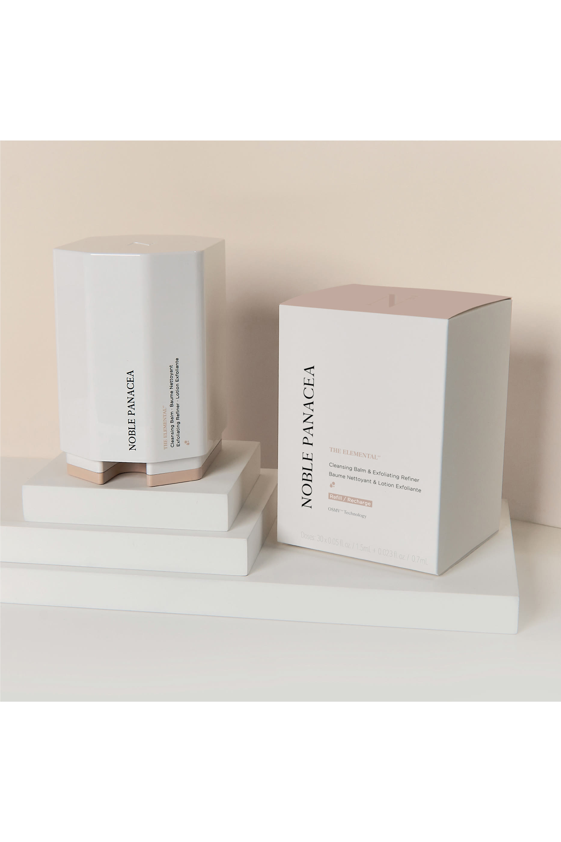 Cleansing Balm and Exfoliating Refiner Refill