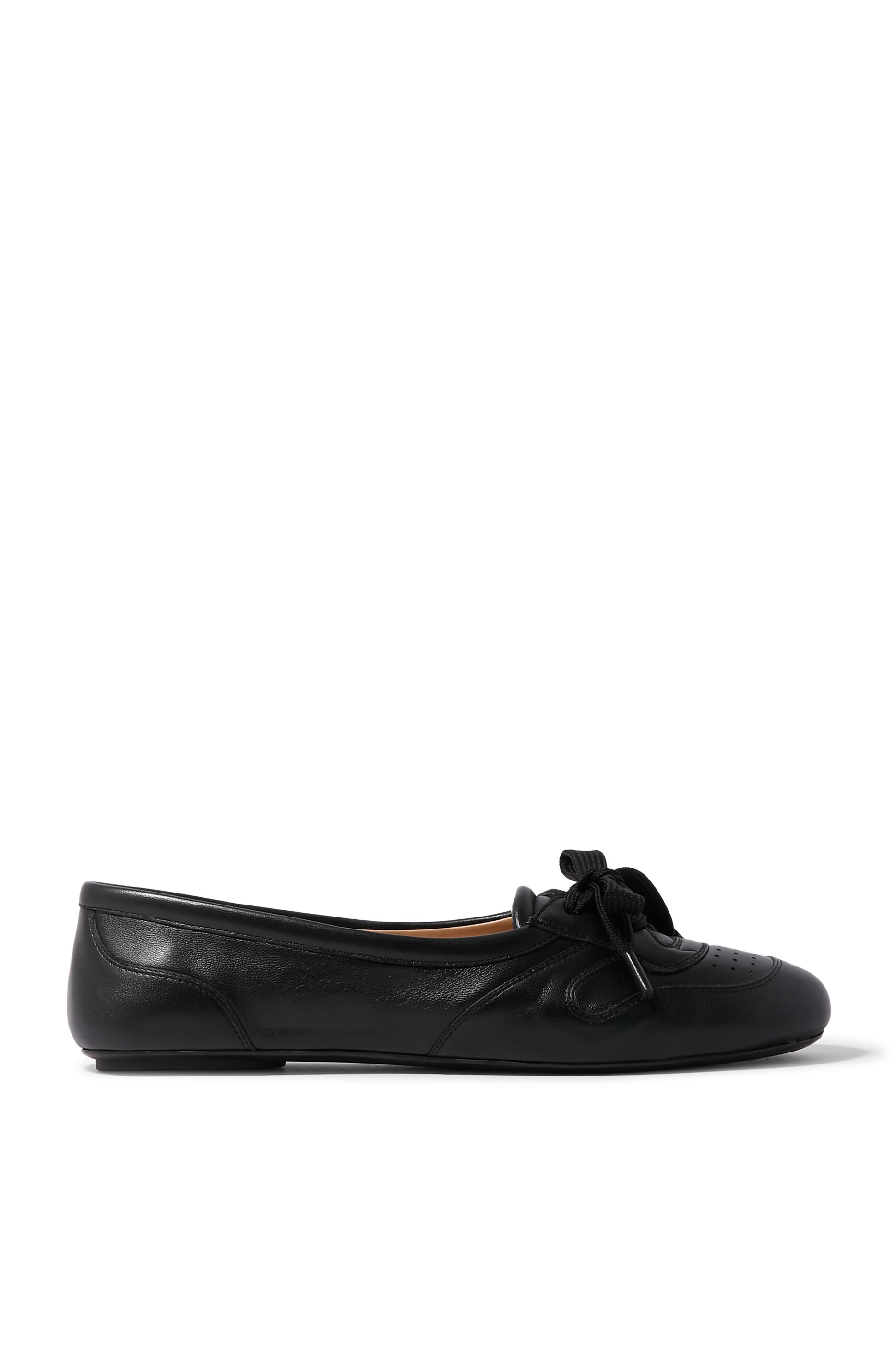 Vault Lace Up Ballerinas