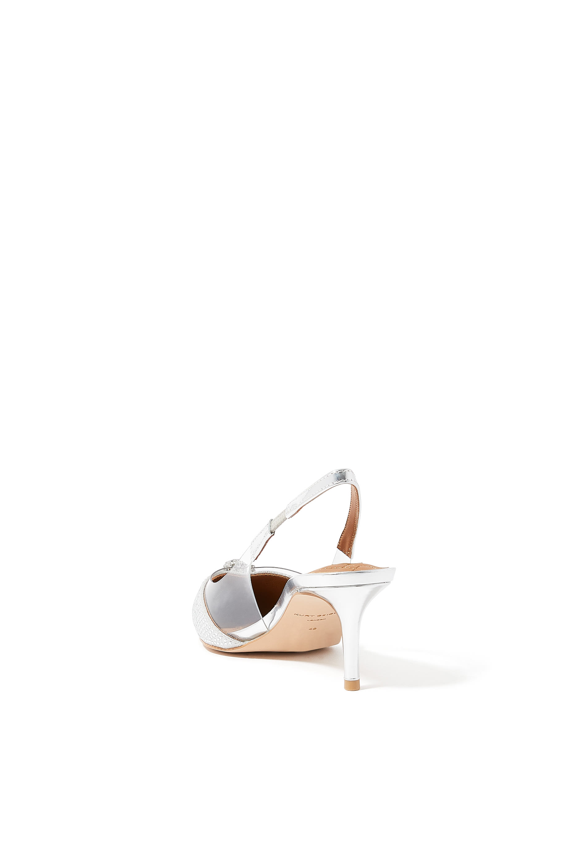 Belgravia Vinyl 65 Slingback Heels