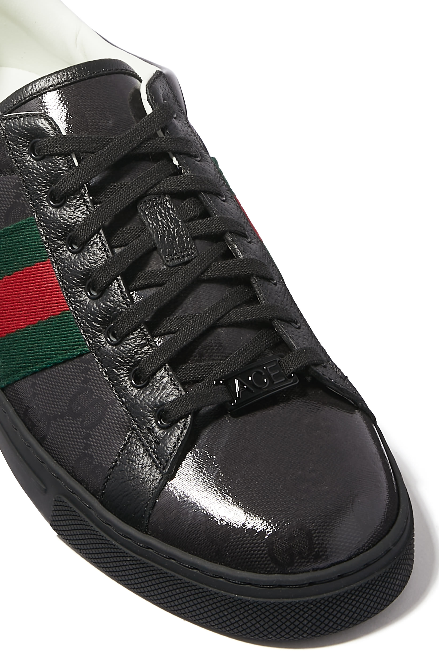 Ace GG Crystal Canvas Sneakers