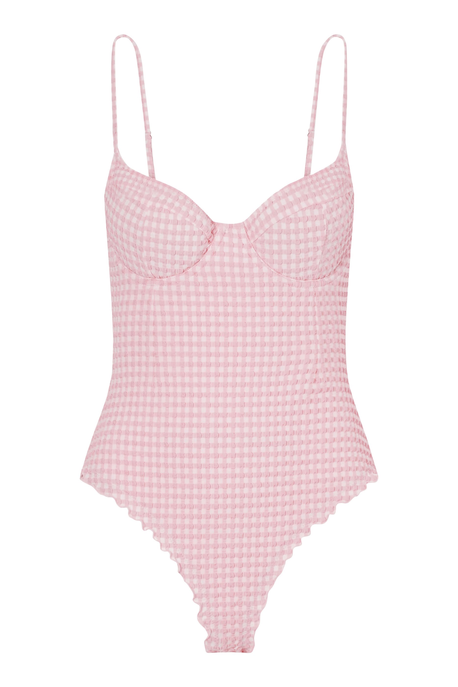 Suni Gingham One-Piece Swimsuit