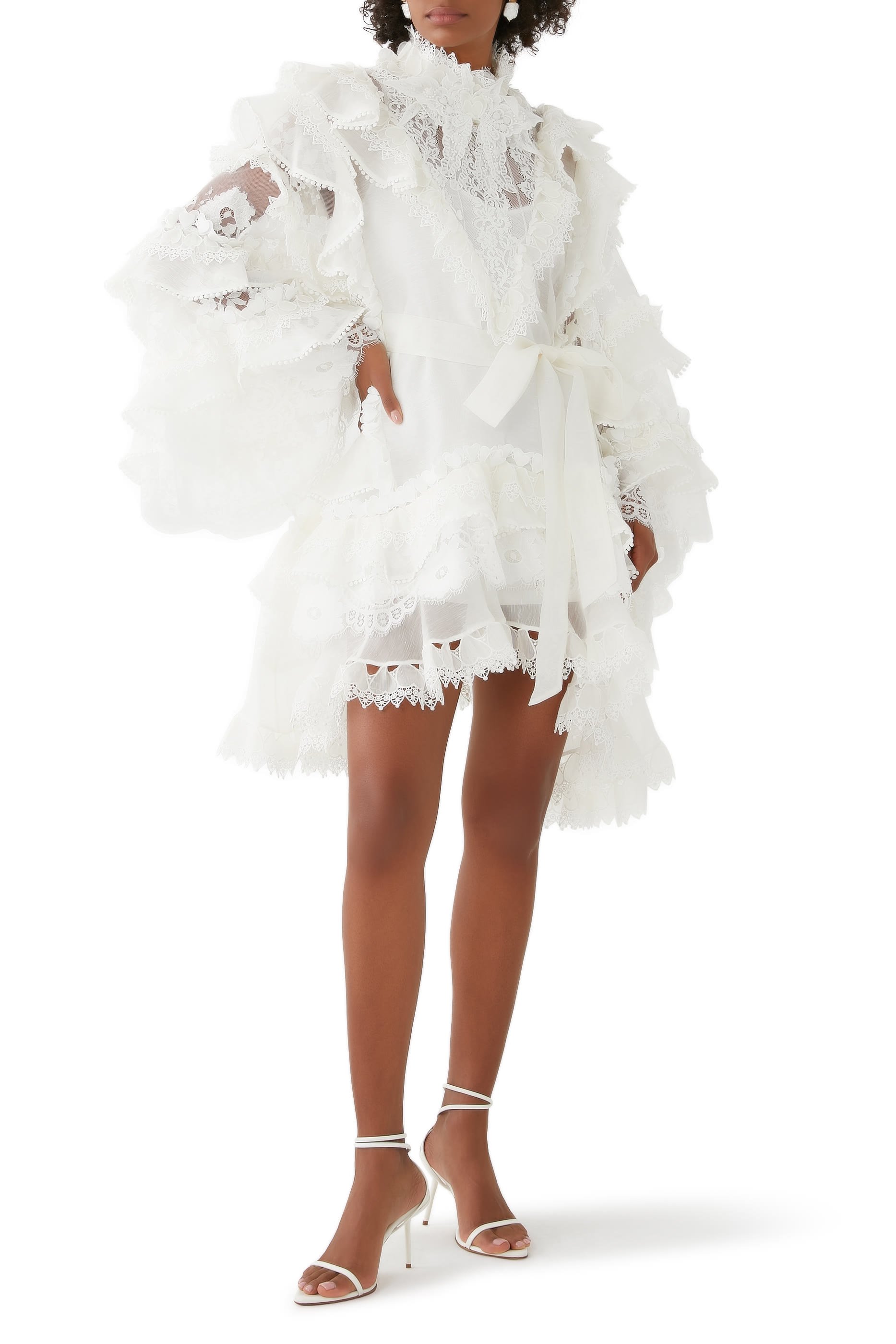 Crush Heart Trim Mini Dress