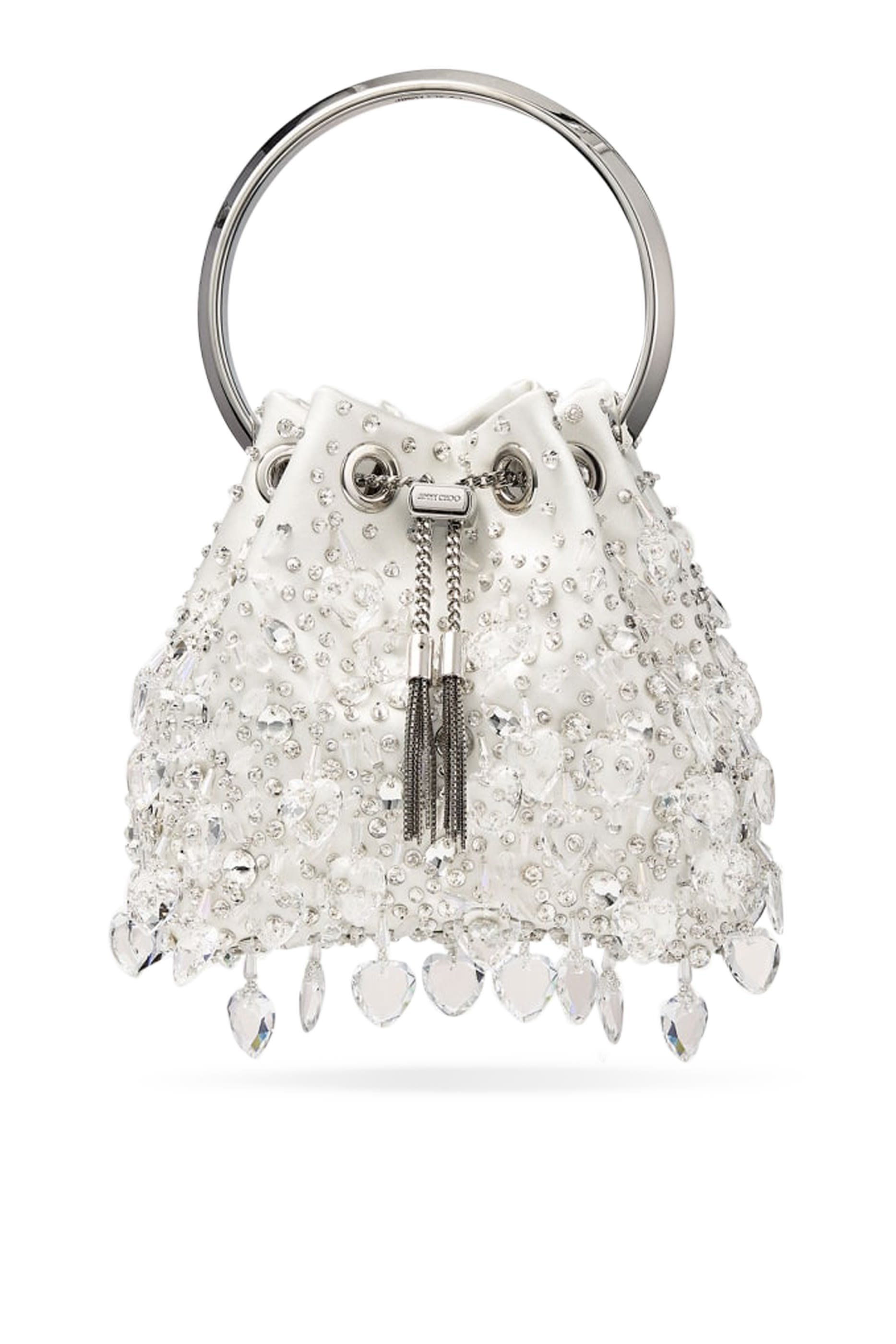 Bon Bon Satin Crystal Bag