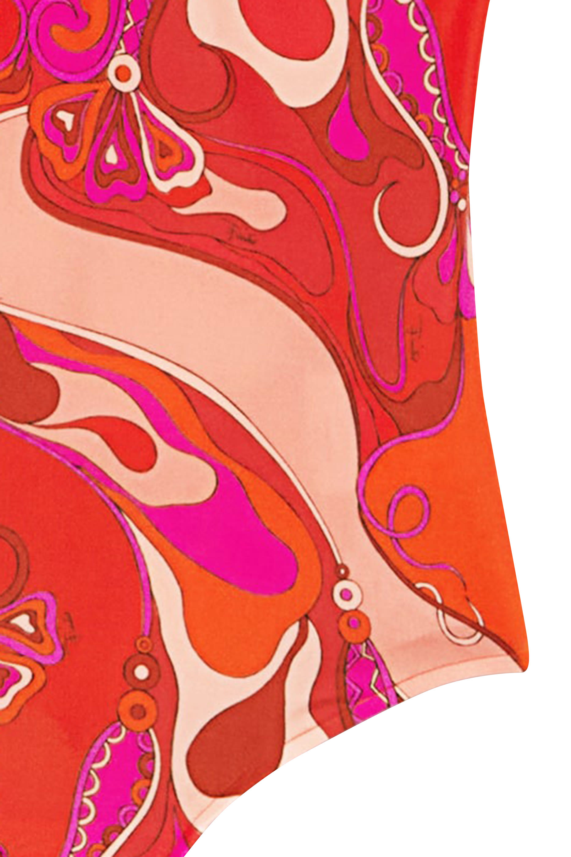 Orchidee-Print Swimsuit