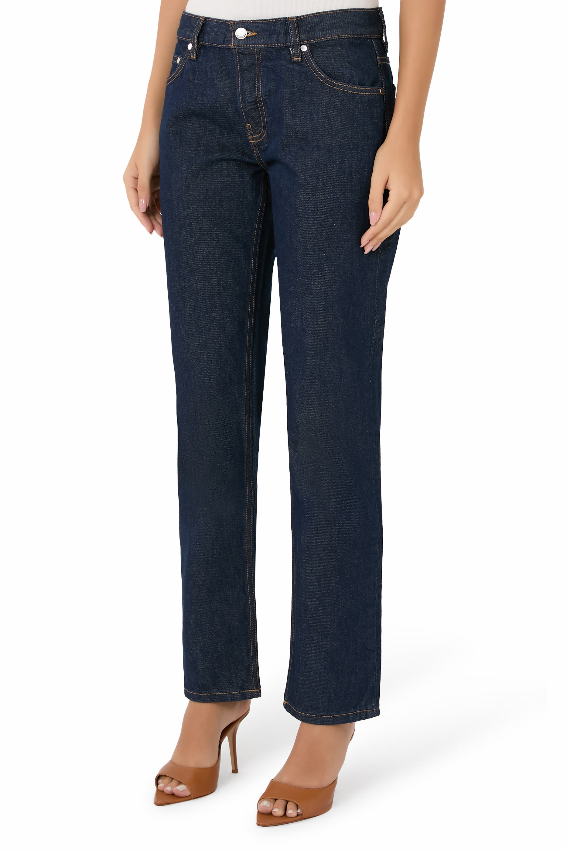 Low Rise Slim-Fit Jeans