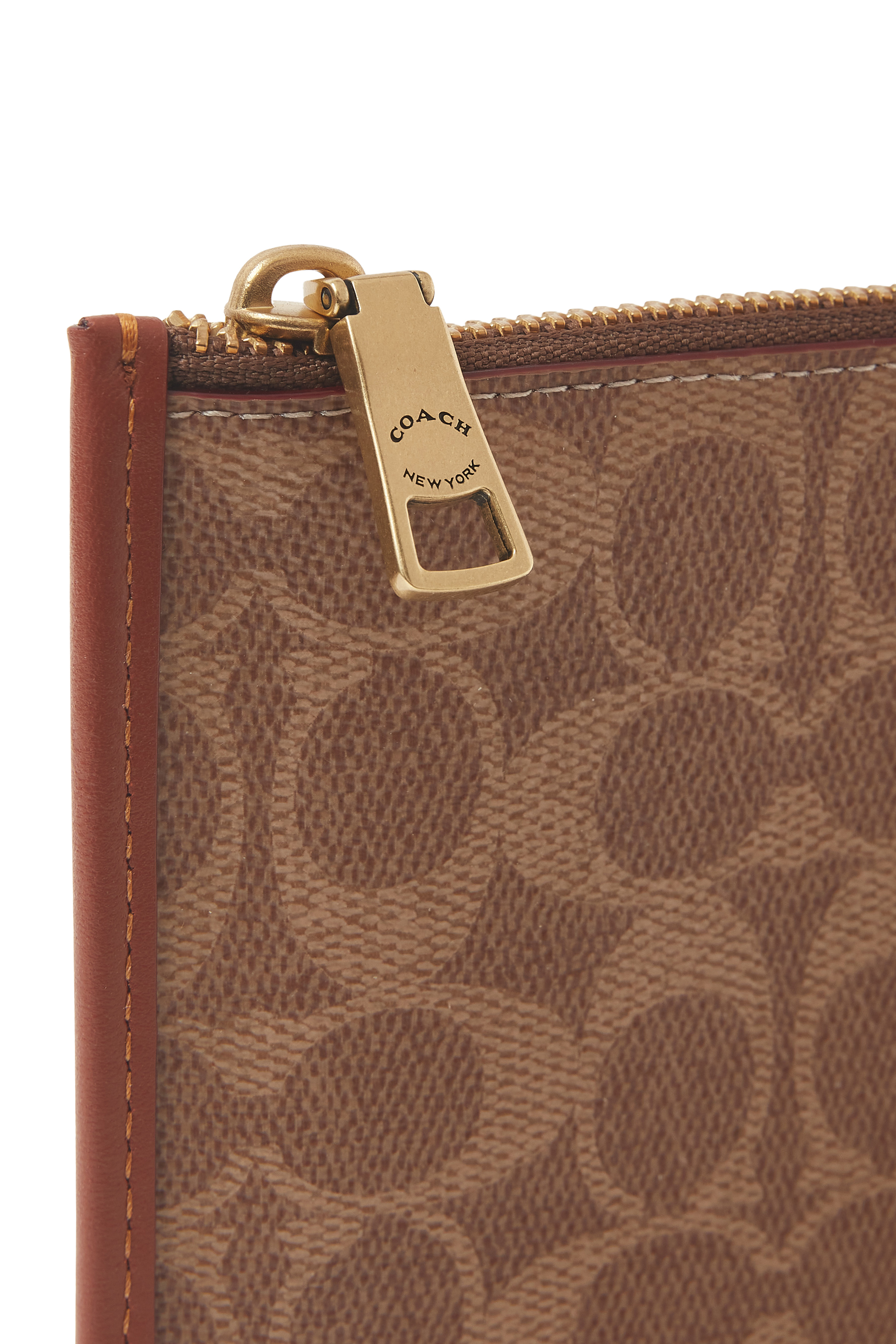 Signature Canvas New York Zip Pouch