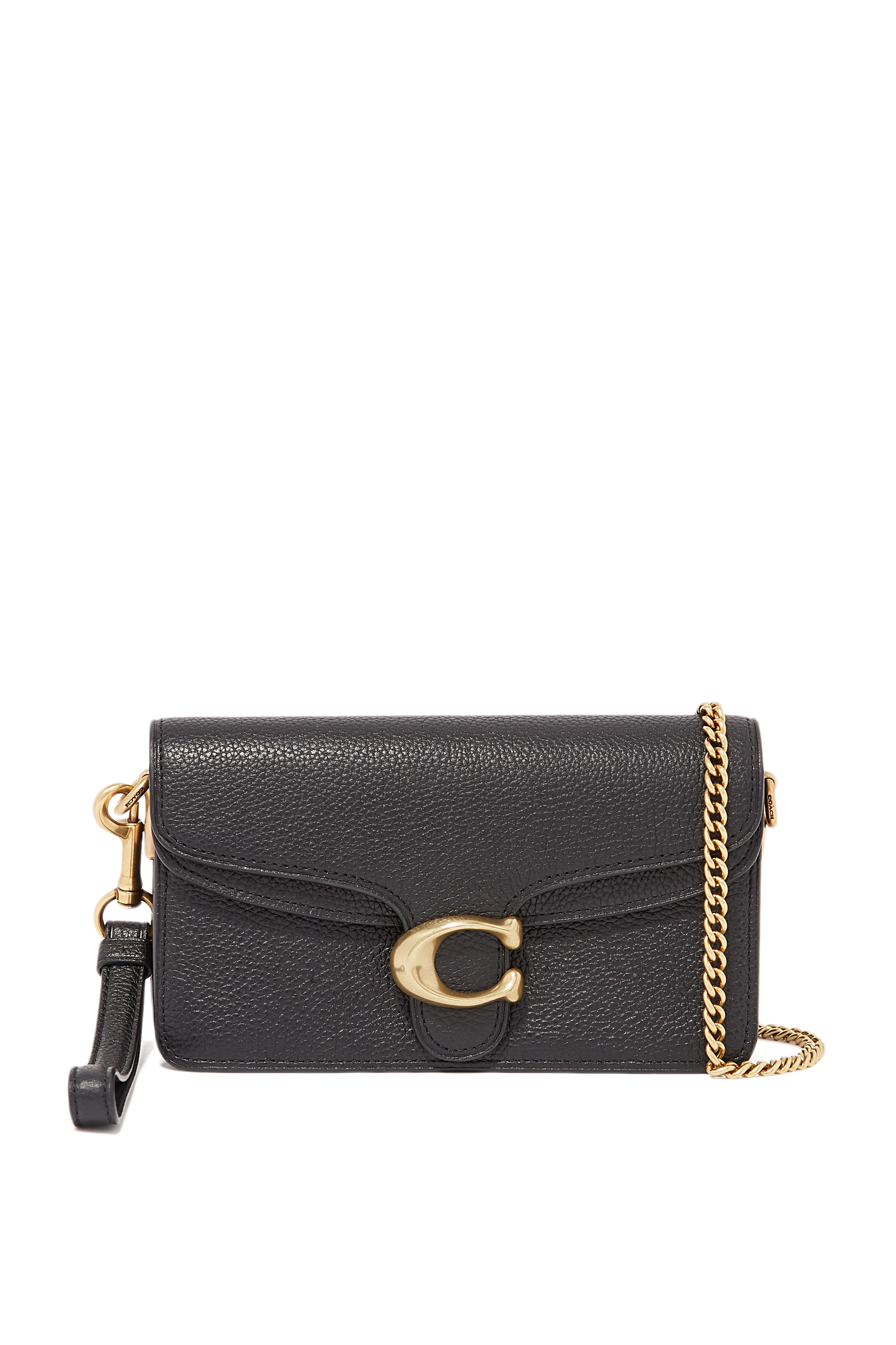 Buy Black Coach Tabby Crossbody Pebble Leather Bag - Womens for AED 1250.00 Coach | BloomingDales AE
