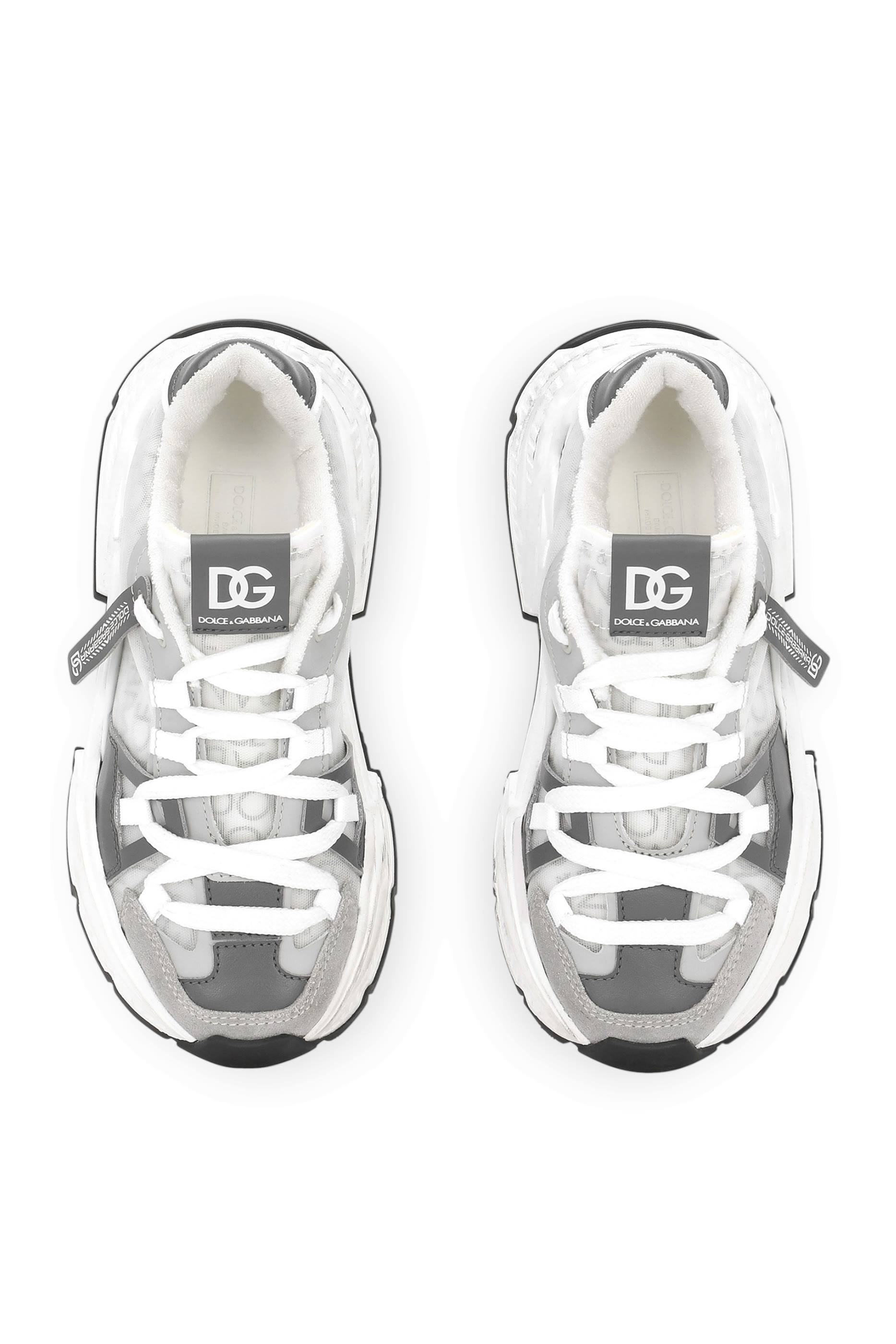 Kids Mesh Airmaster Sneakers with DG Logo Print