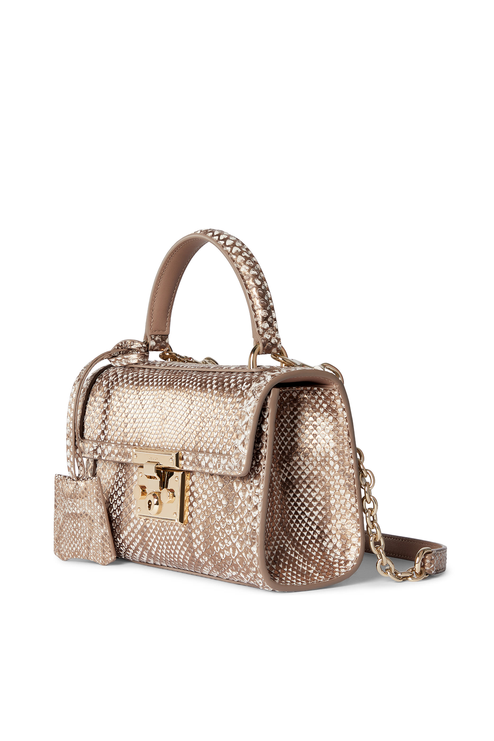 Padlock Python Small Top-Handle Bag