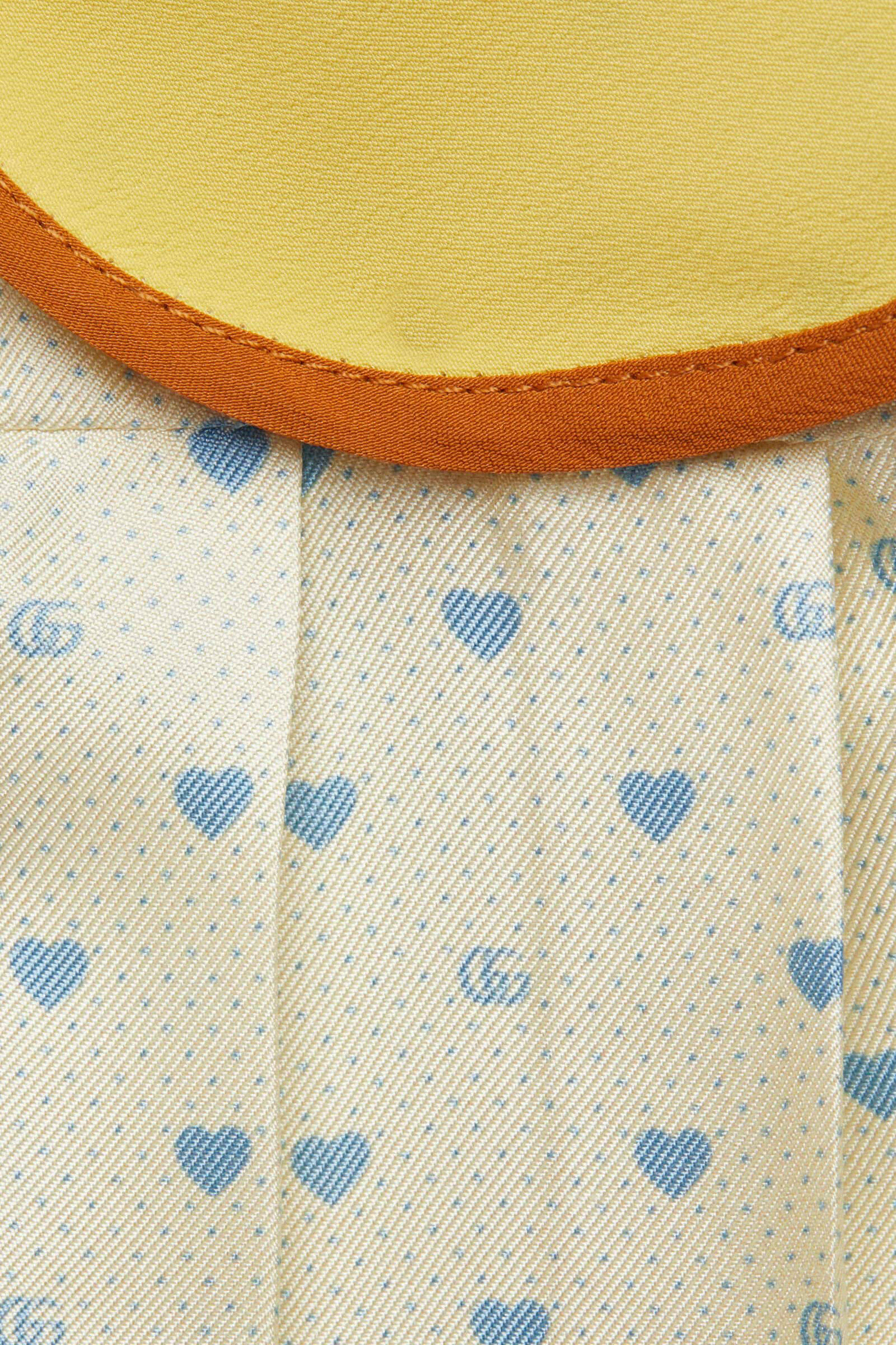 Kids Printed Silk Dress