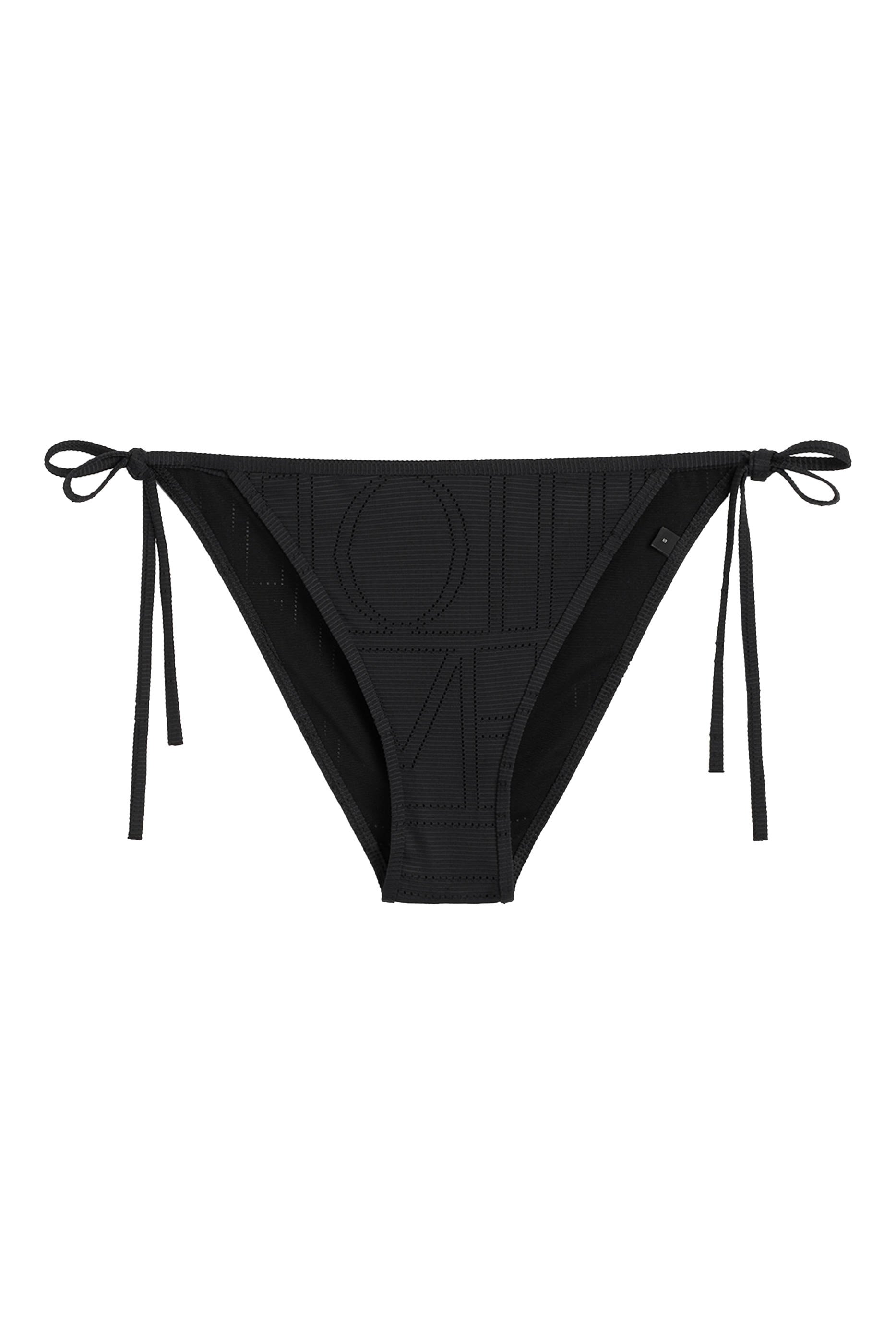 Monogram Pointelle Bikini Bottoms