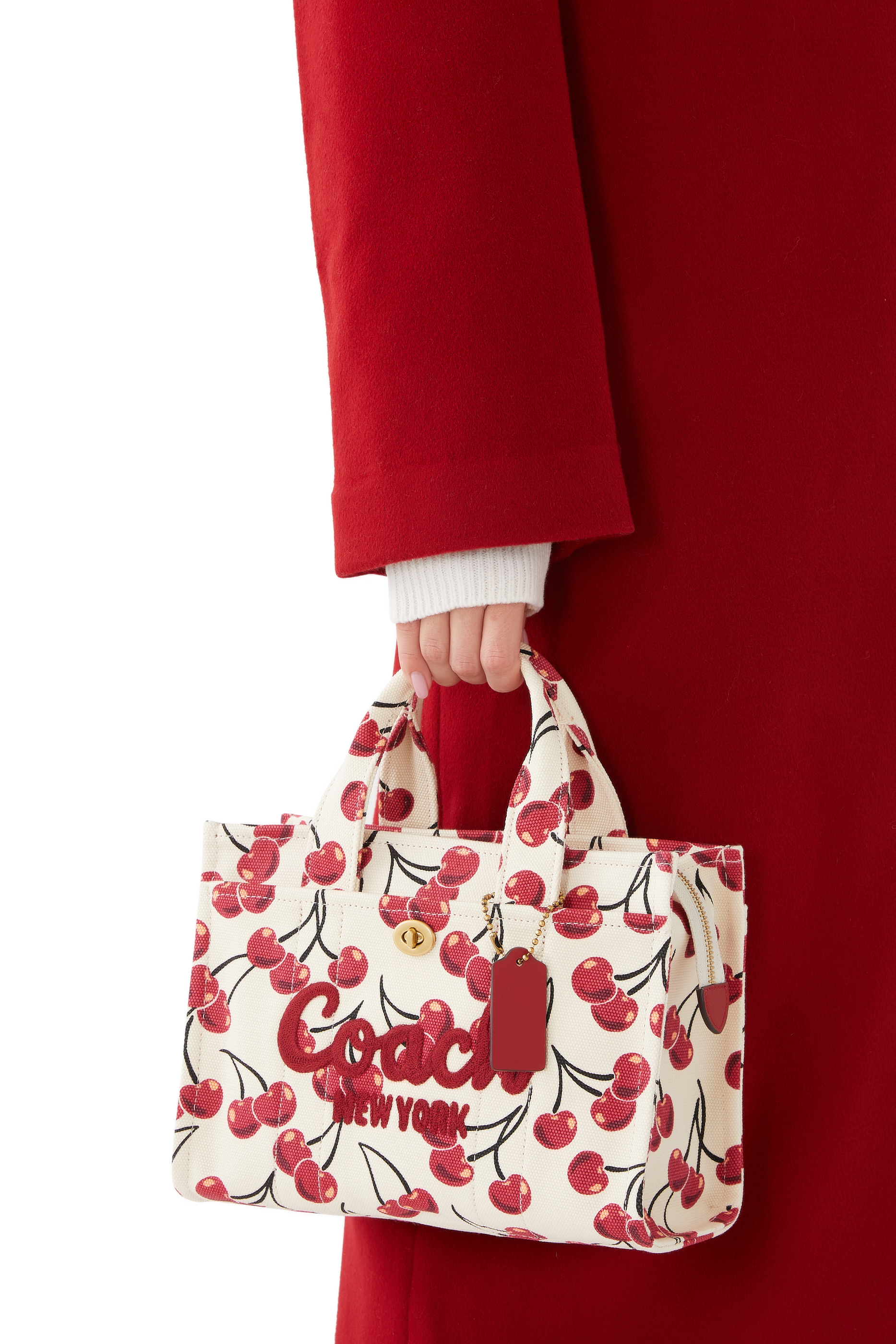  Cherry Printed Cargo 26 Tote Bag