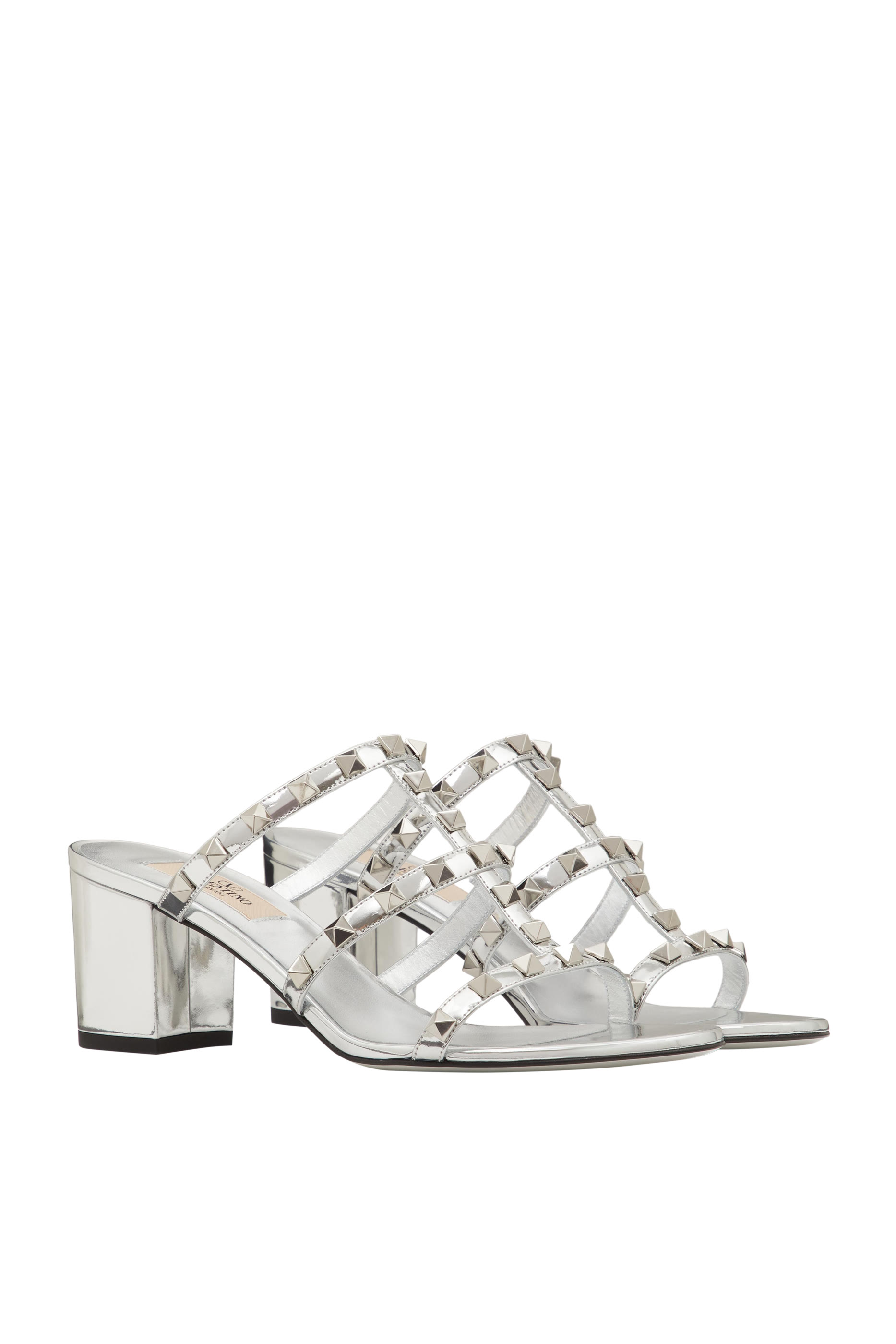 Valentino Garavani Rockstud 60 Leather Sandals