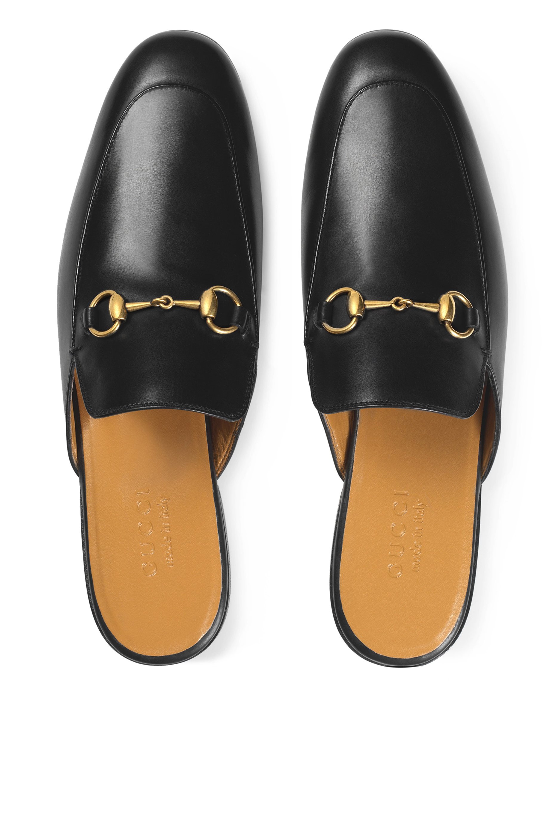 Horsebit Leather Slippers