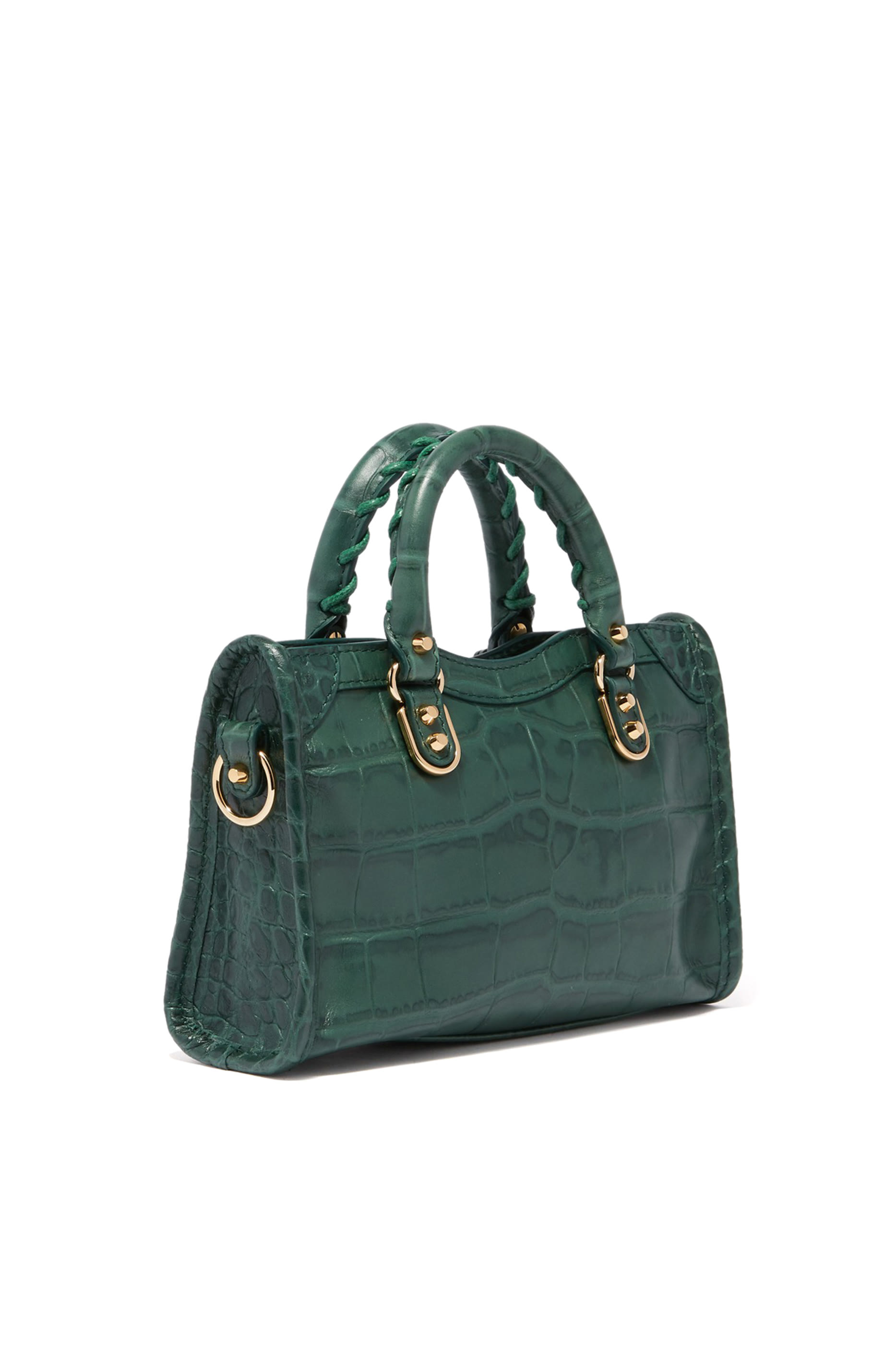 Classic Metallic Edge Nano City Bag