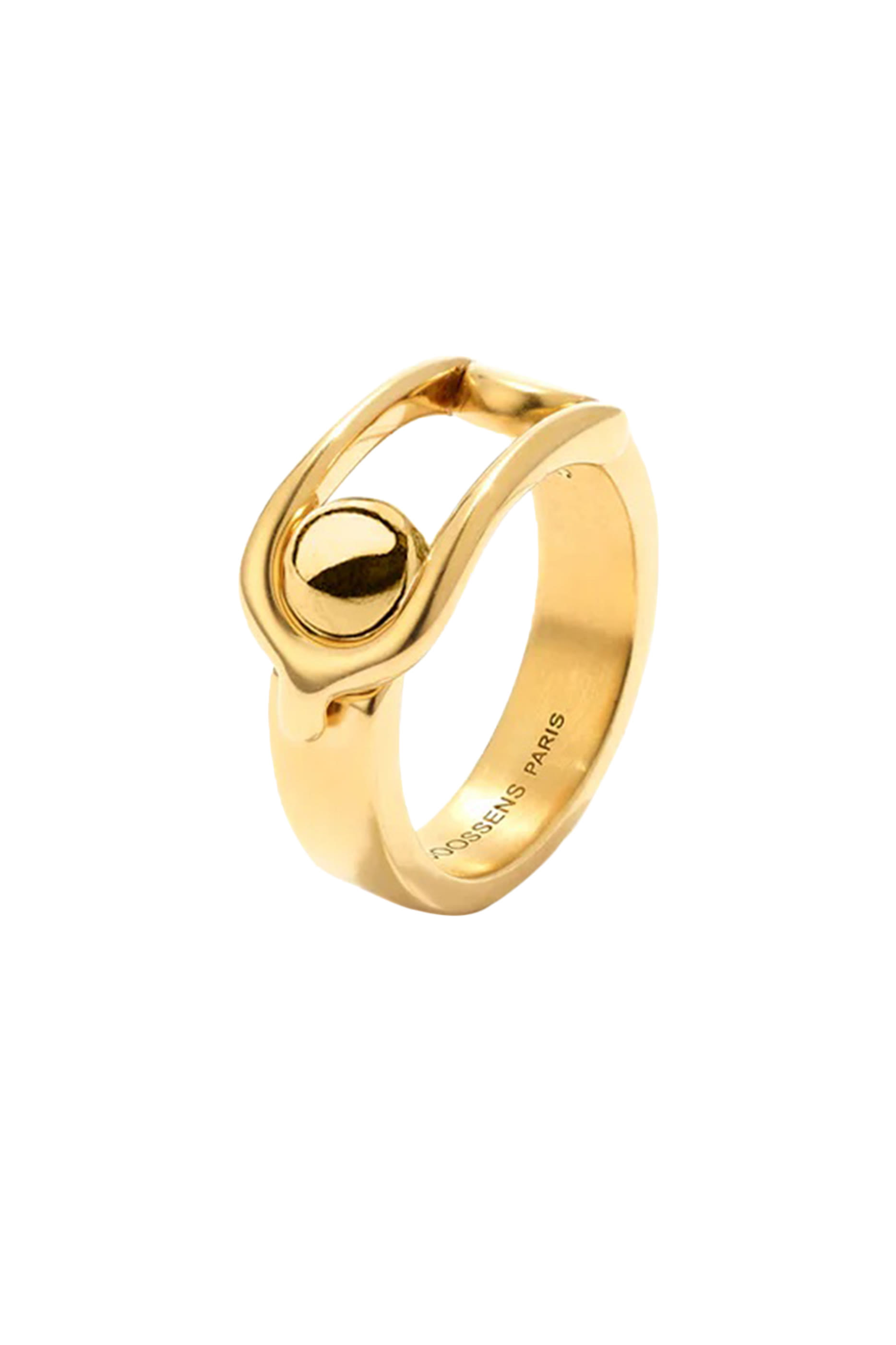 Boucle Ring, 24k Gold Plated Brass