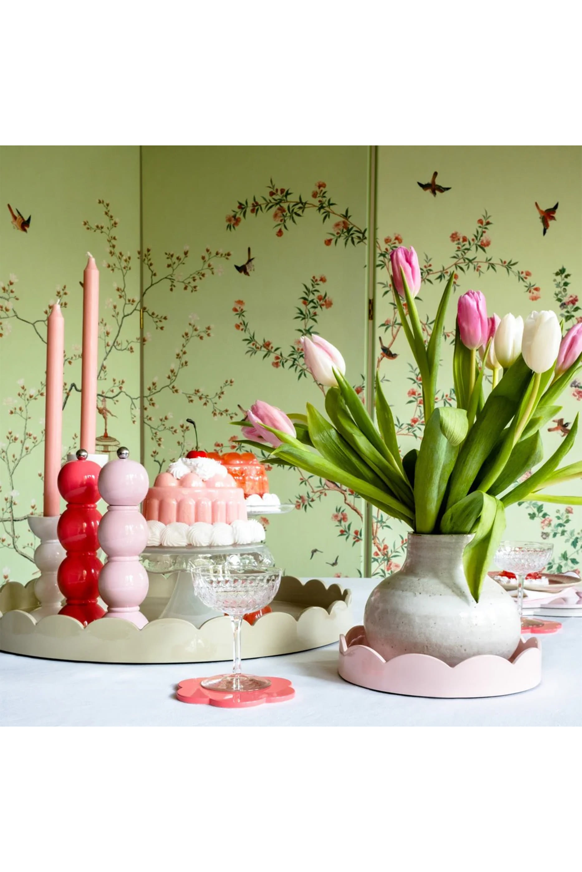 Scallop Coaster, Set of 4