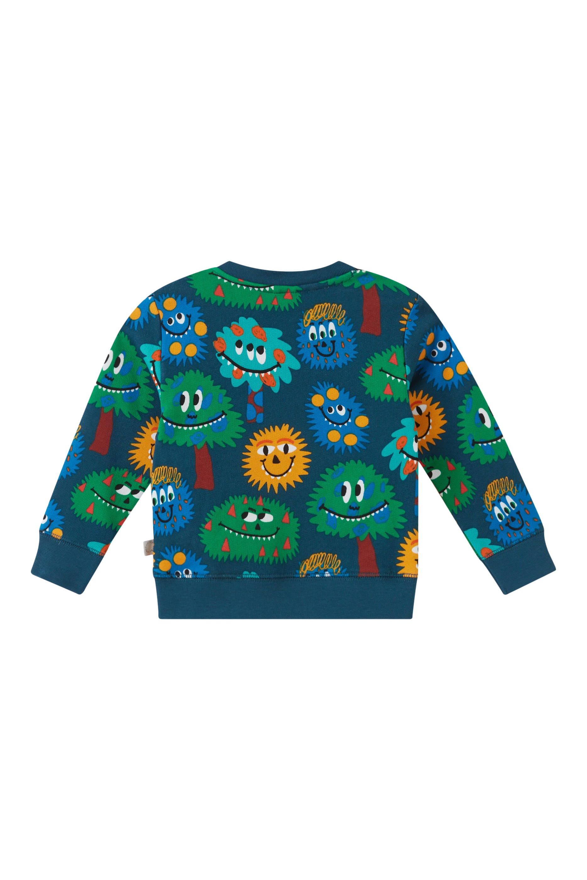 Kids Cotton Printed Jersey Sweatshirt