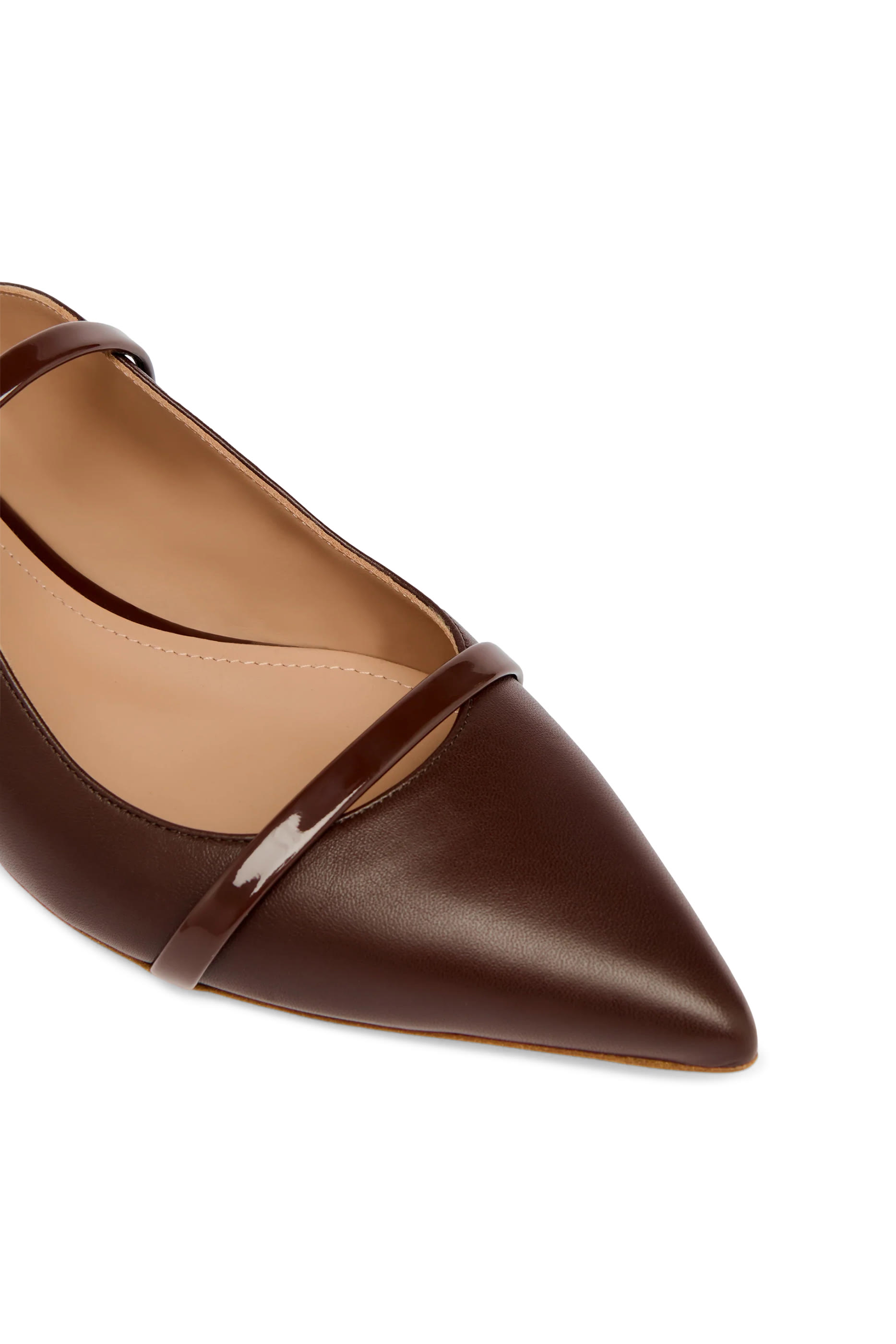 Maureen Leather Flat Mules