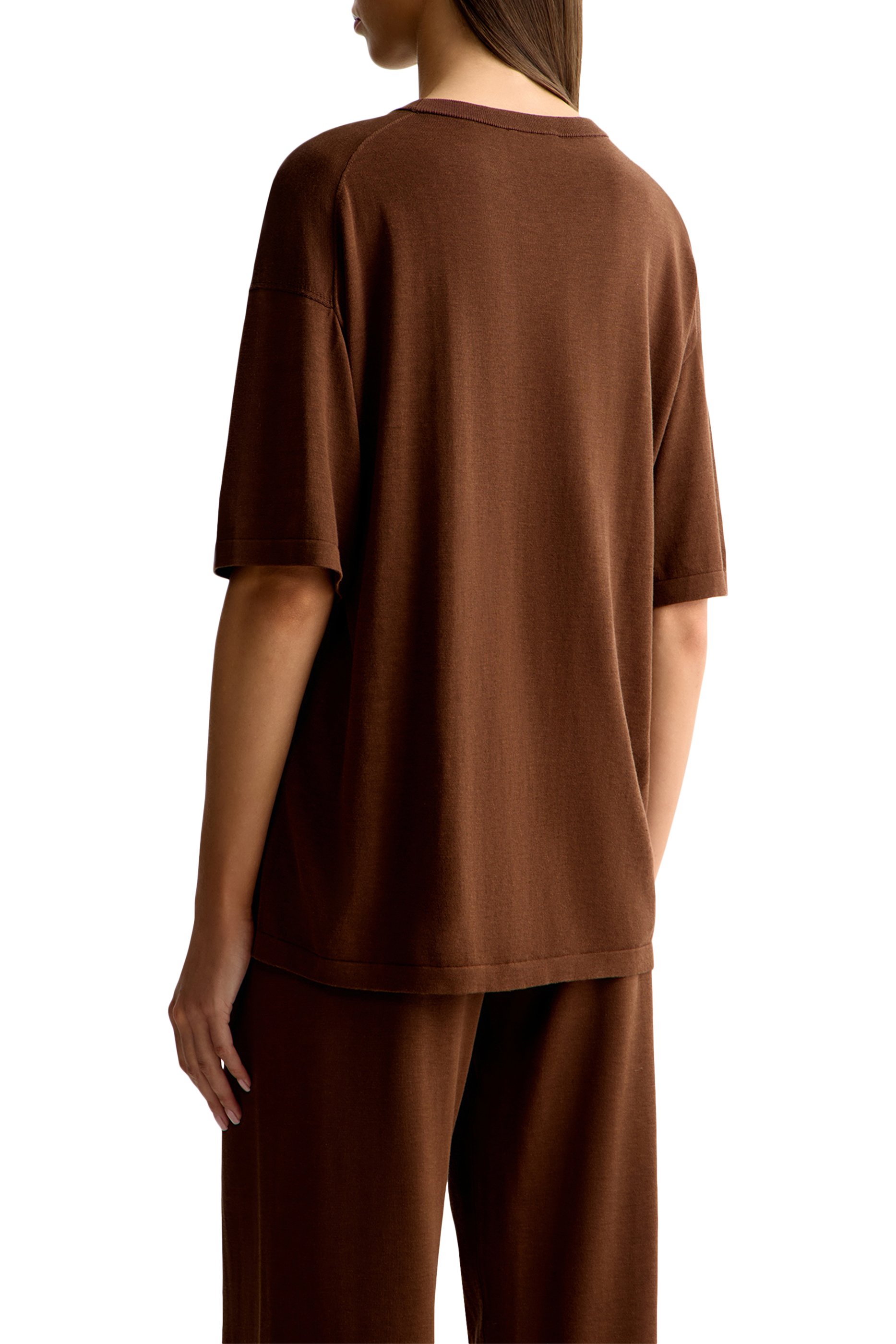 Silk-Jersey Relaxed T-Shirt
