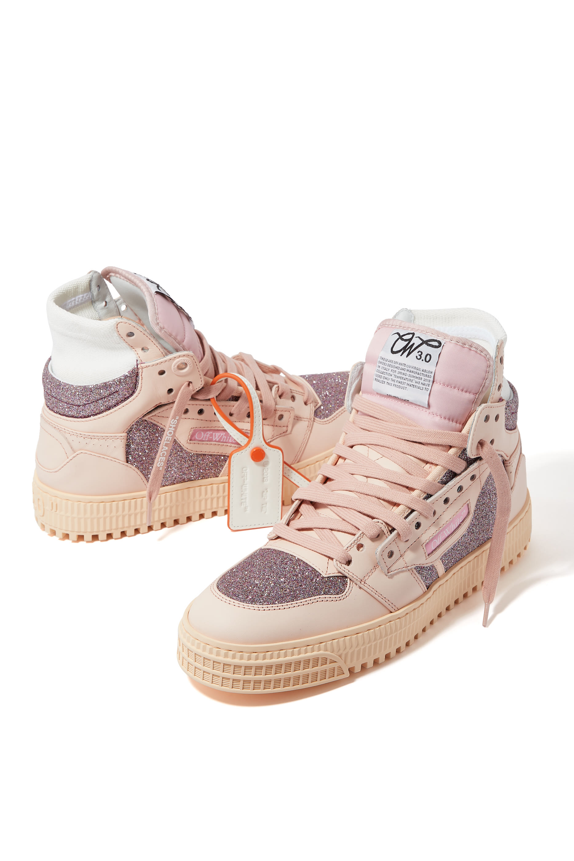 Off Court Glitter Sneakers