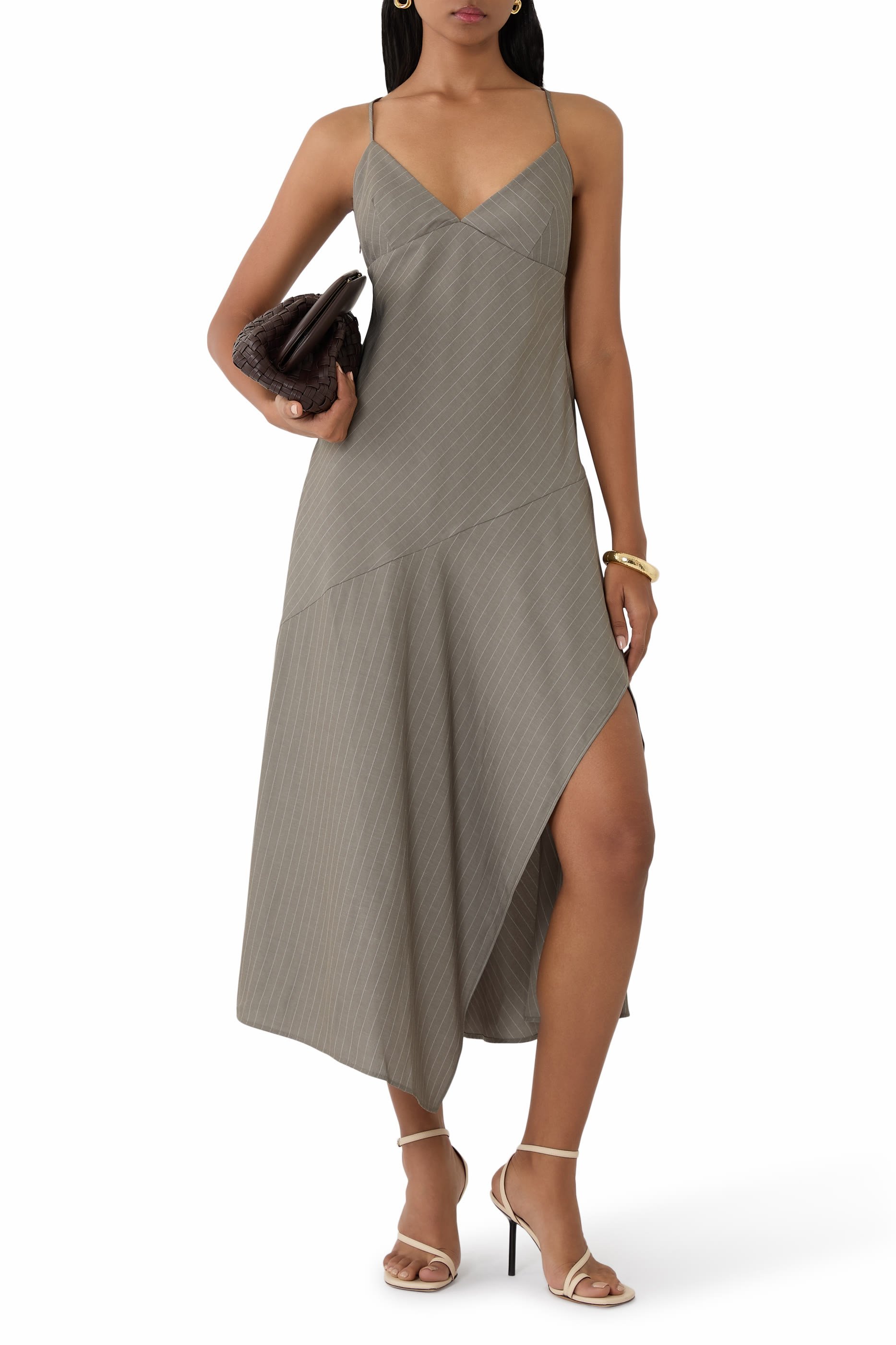 Asymmetric Slip Dress