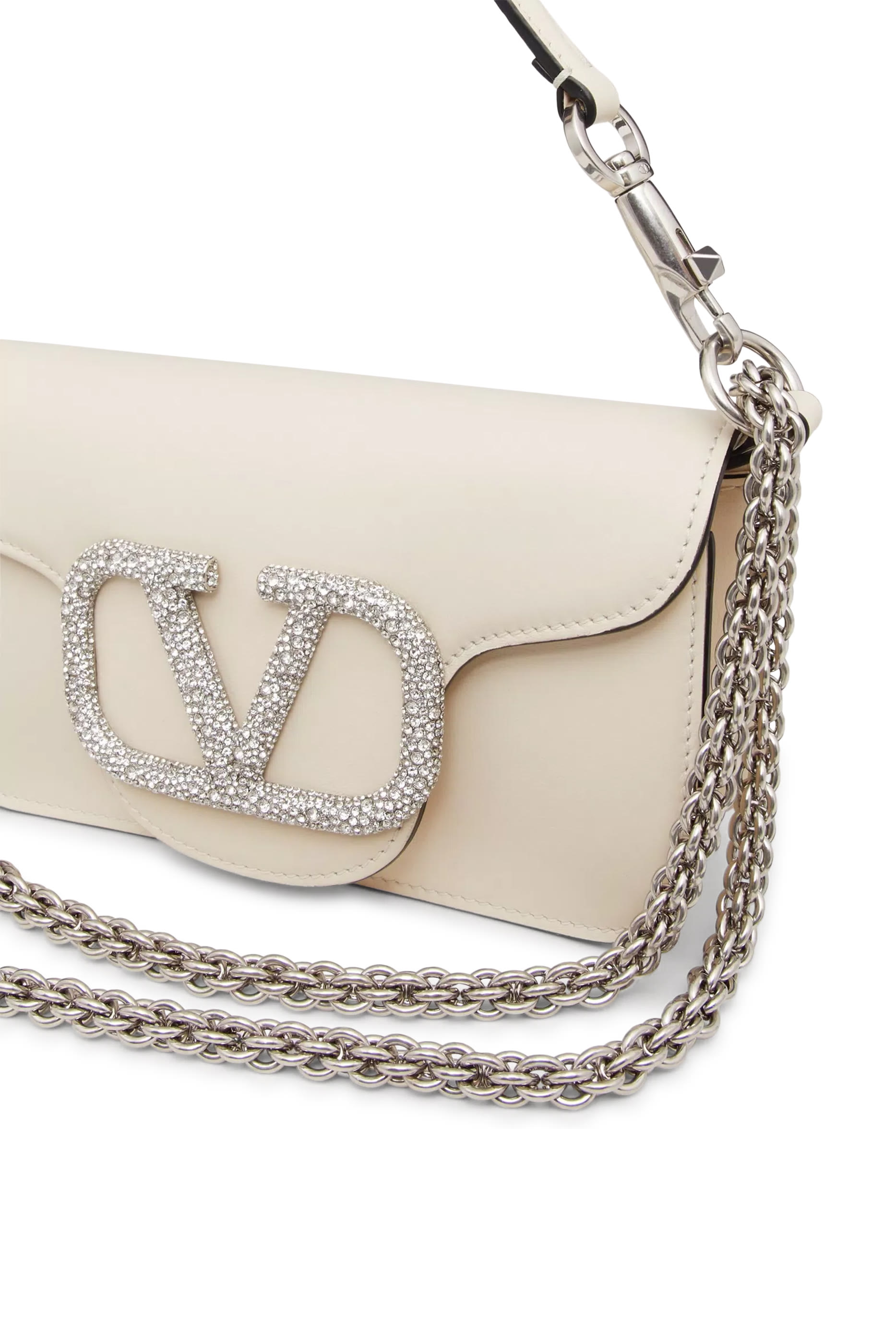 Locò Small Shoulder Bag With Jewel Logo