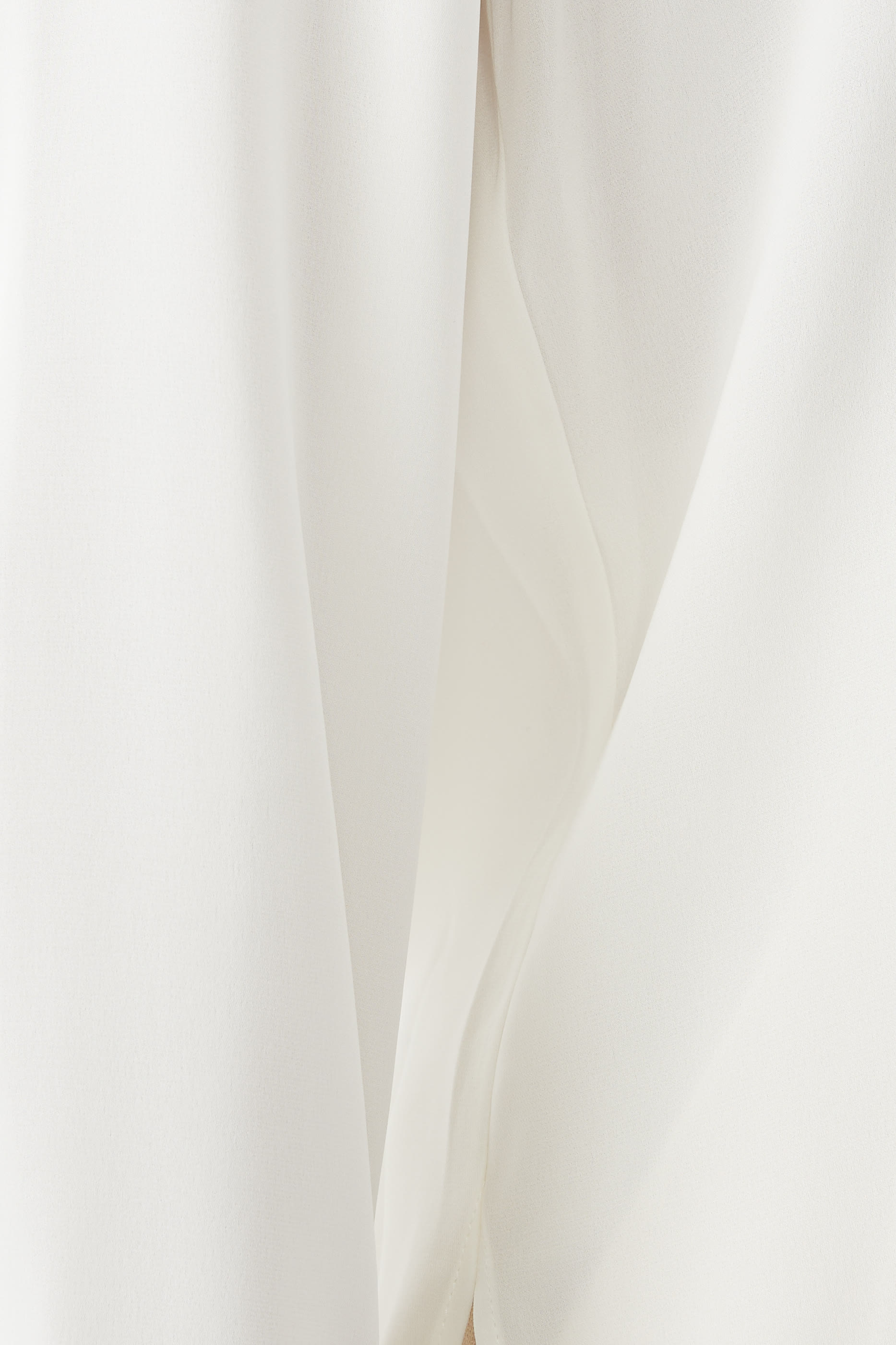 Pullover Long Sleeves Silk Blouse