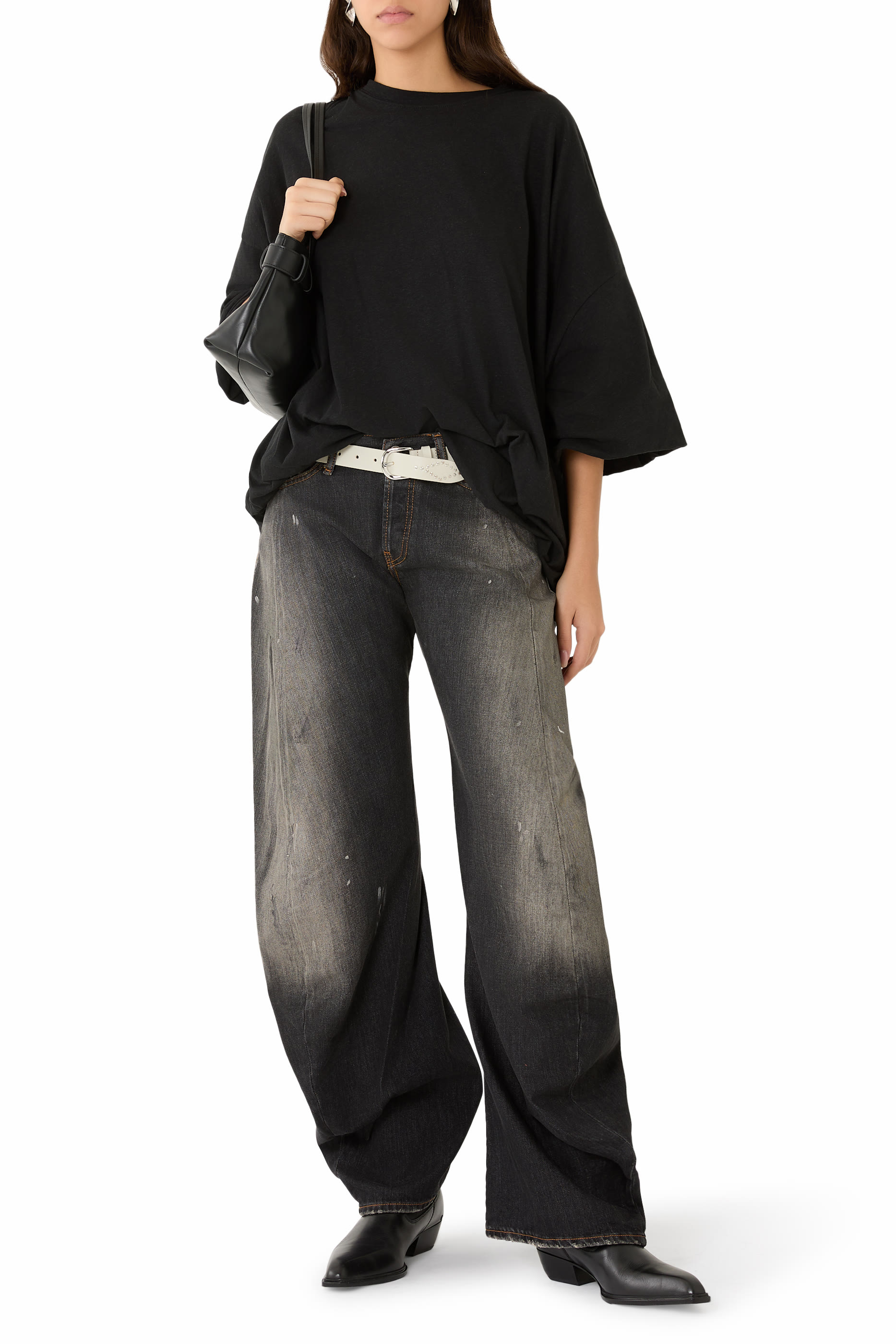  Gathered Logo T-Shirt 