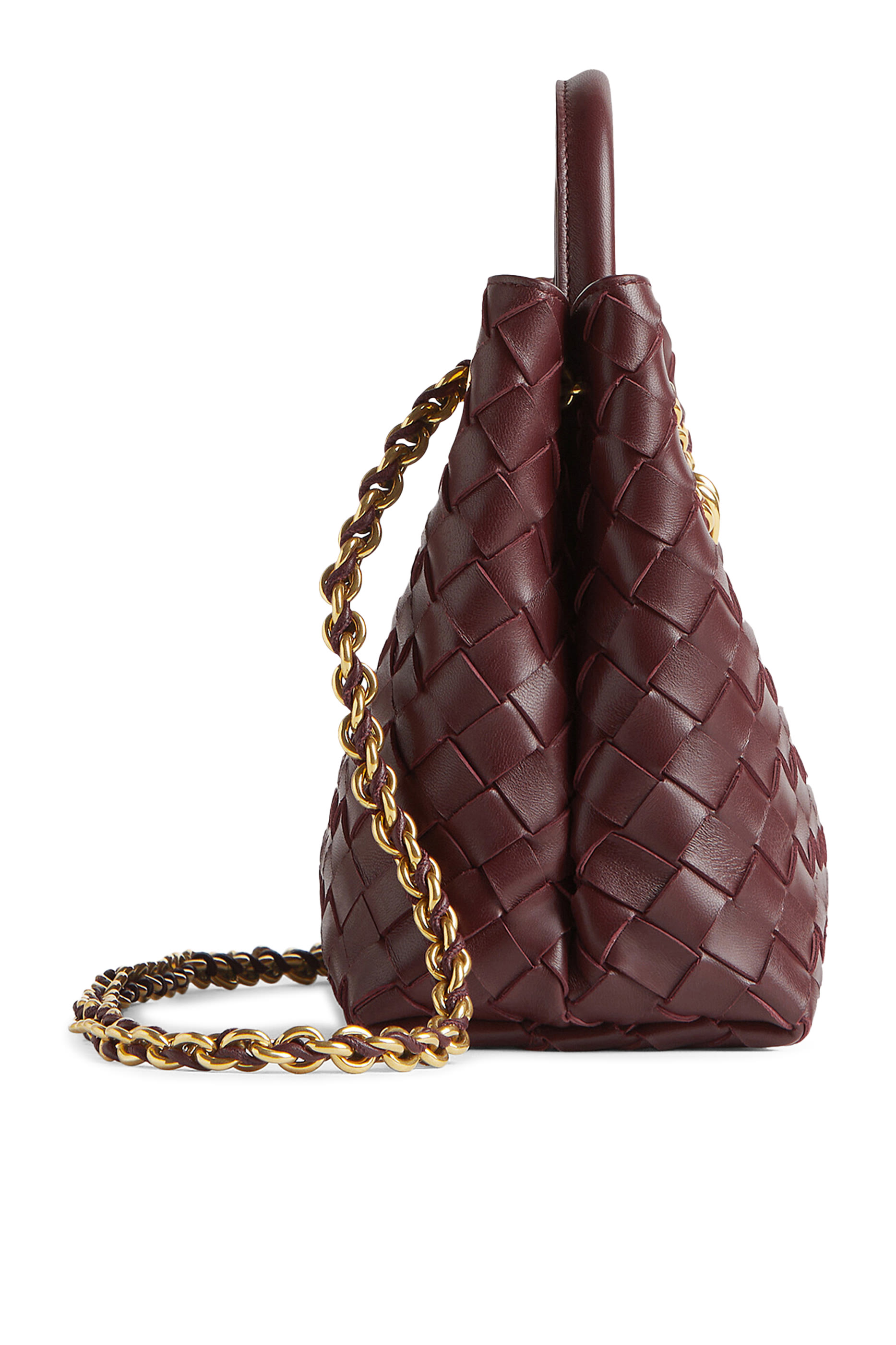 Small Andiamo Chain Top-Handle Bag