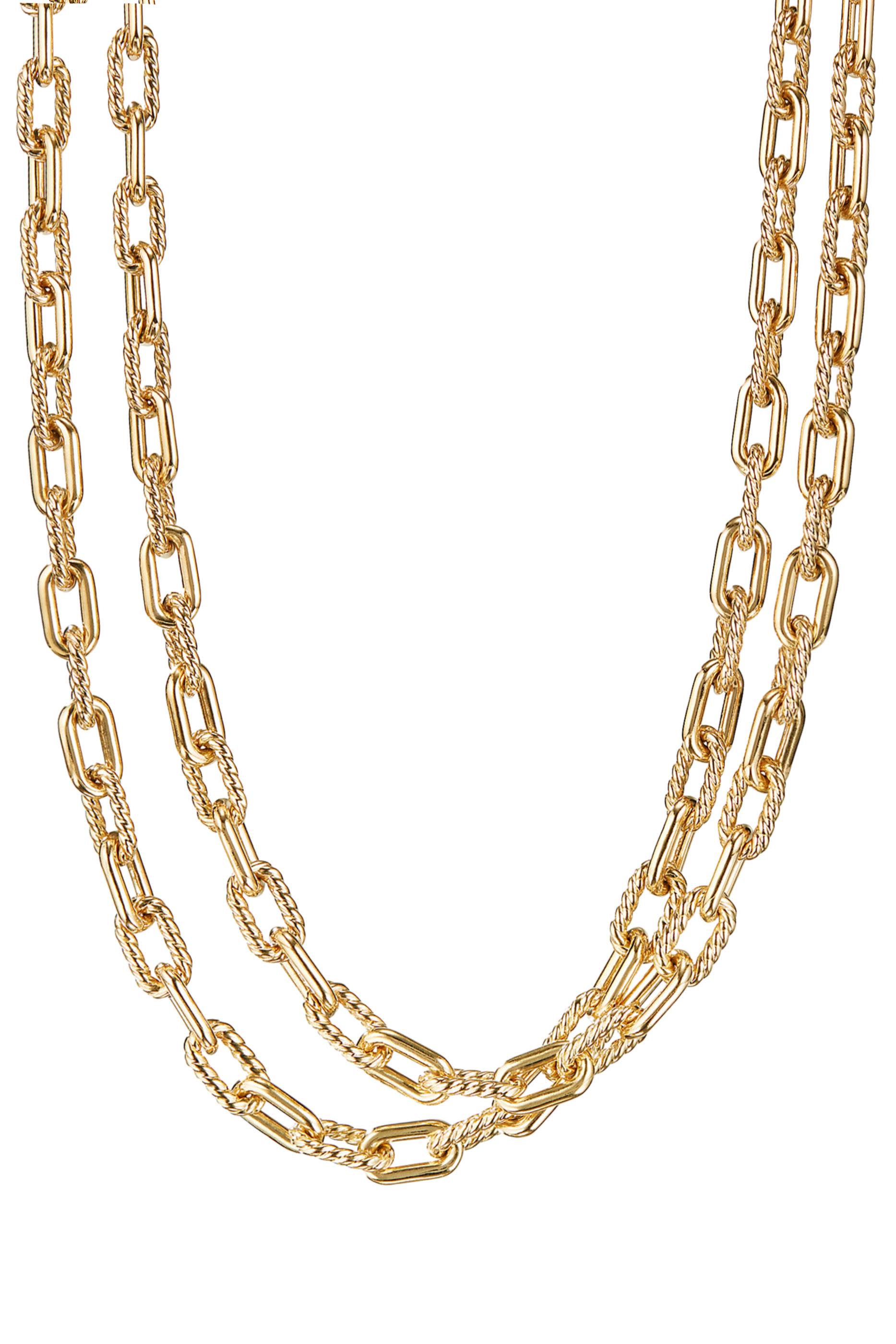 Madison 36in Chain Necklace, 18k Gold