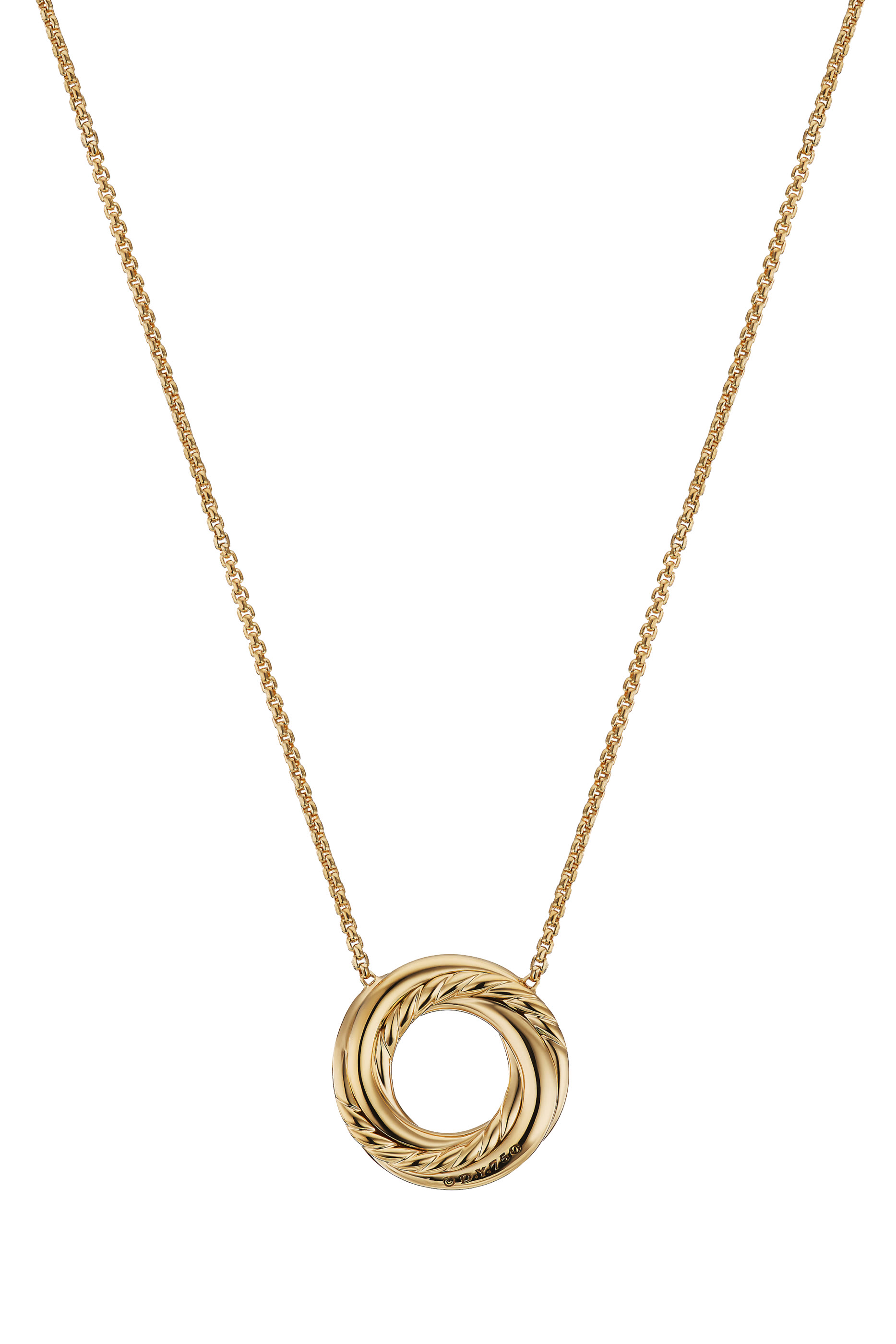 Petite Diamond Crossover Necklace