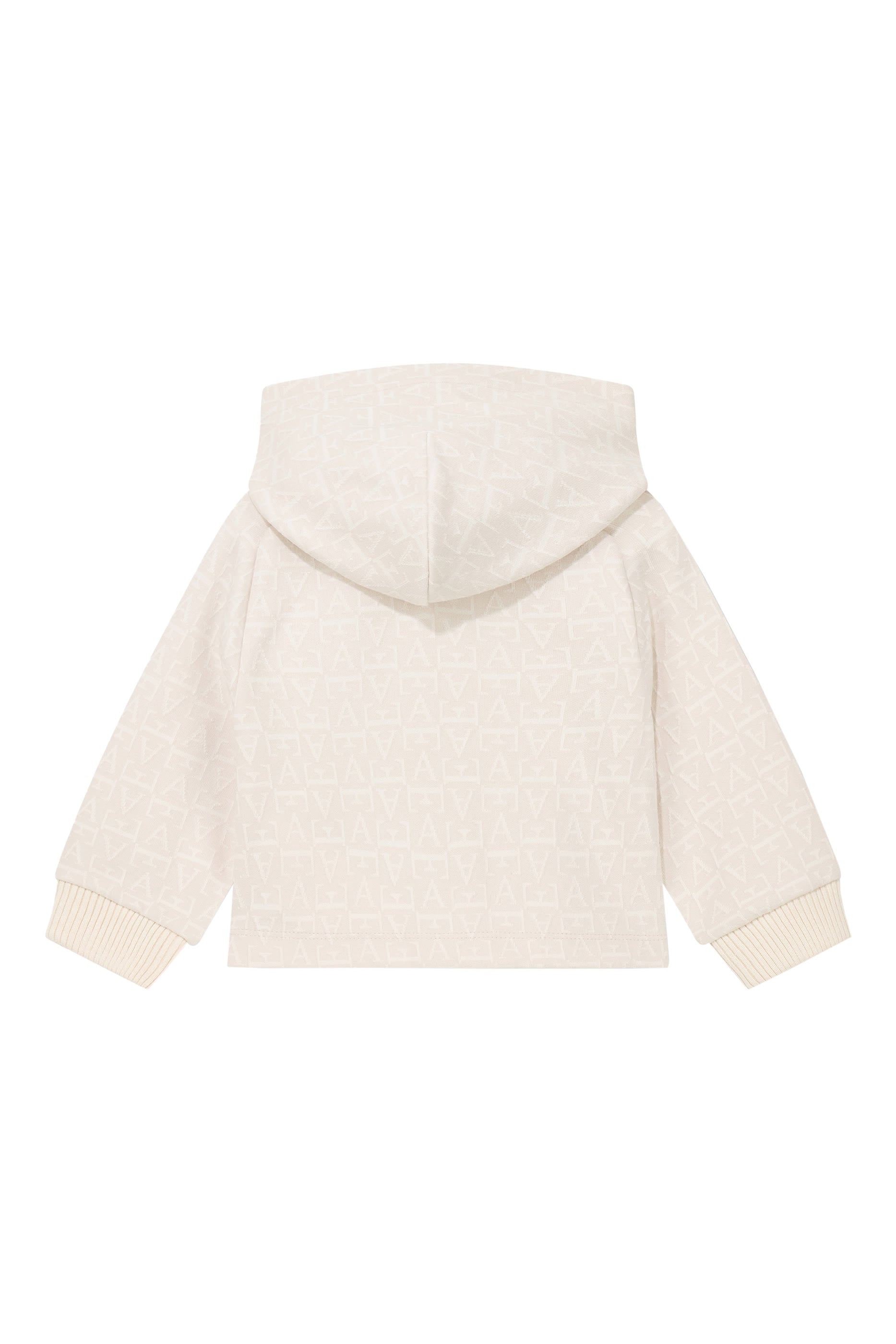 Kids Jacquard Jersey Zip Hoodie 