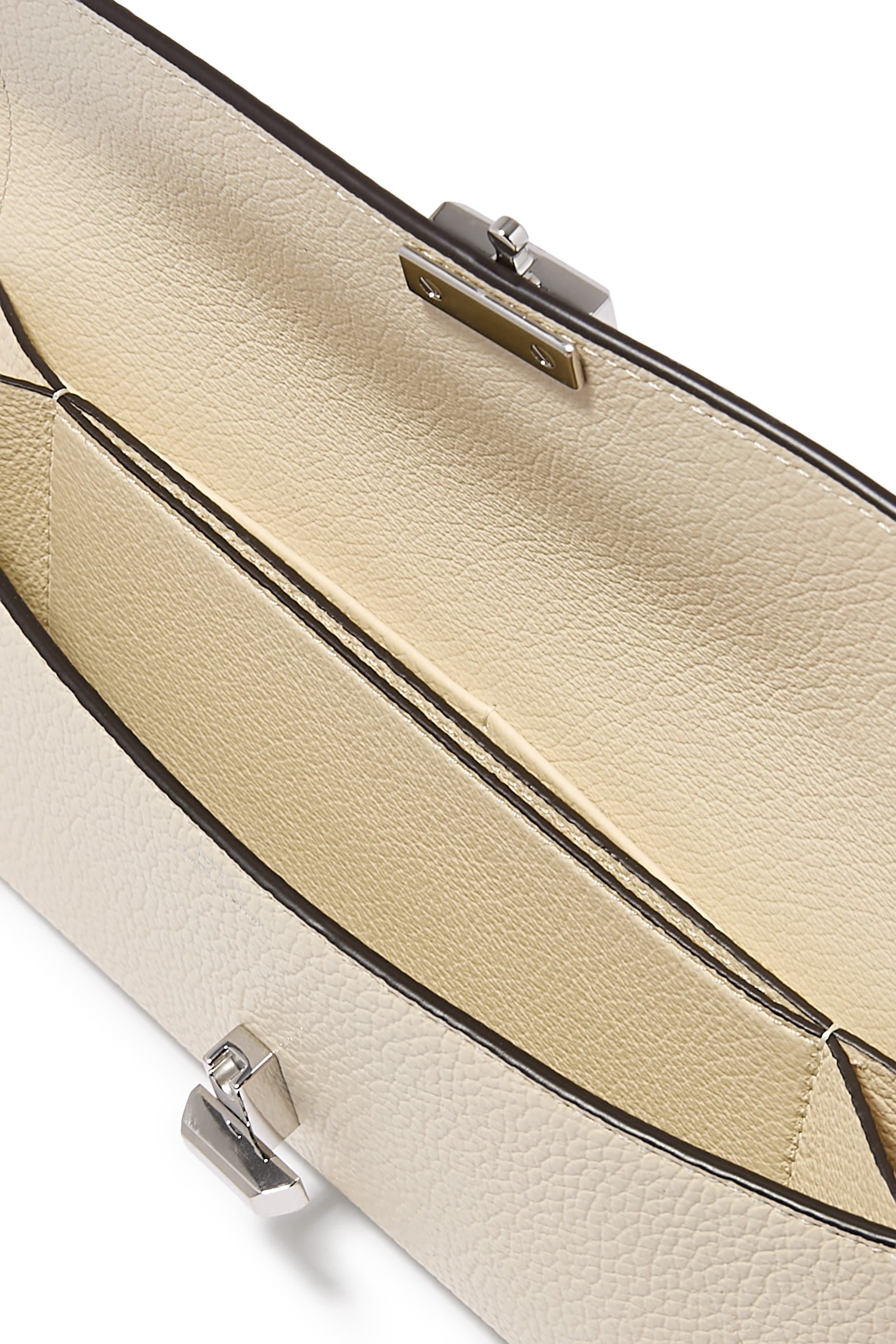  T-Lock Grained-Leather Wallet