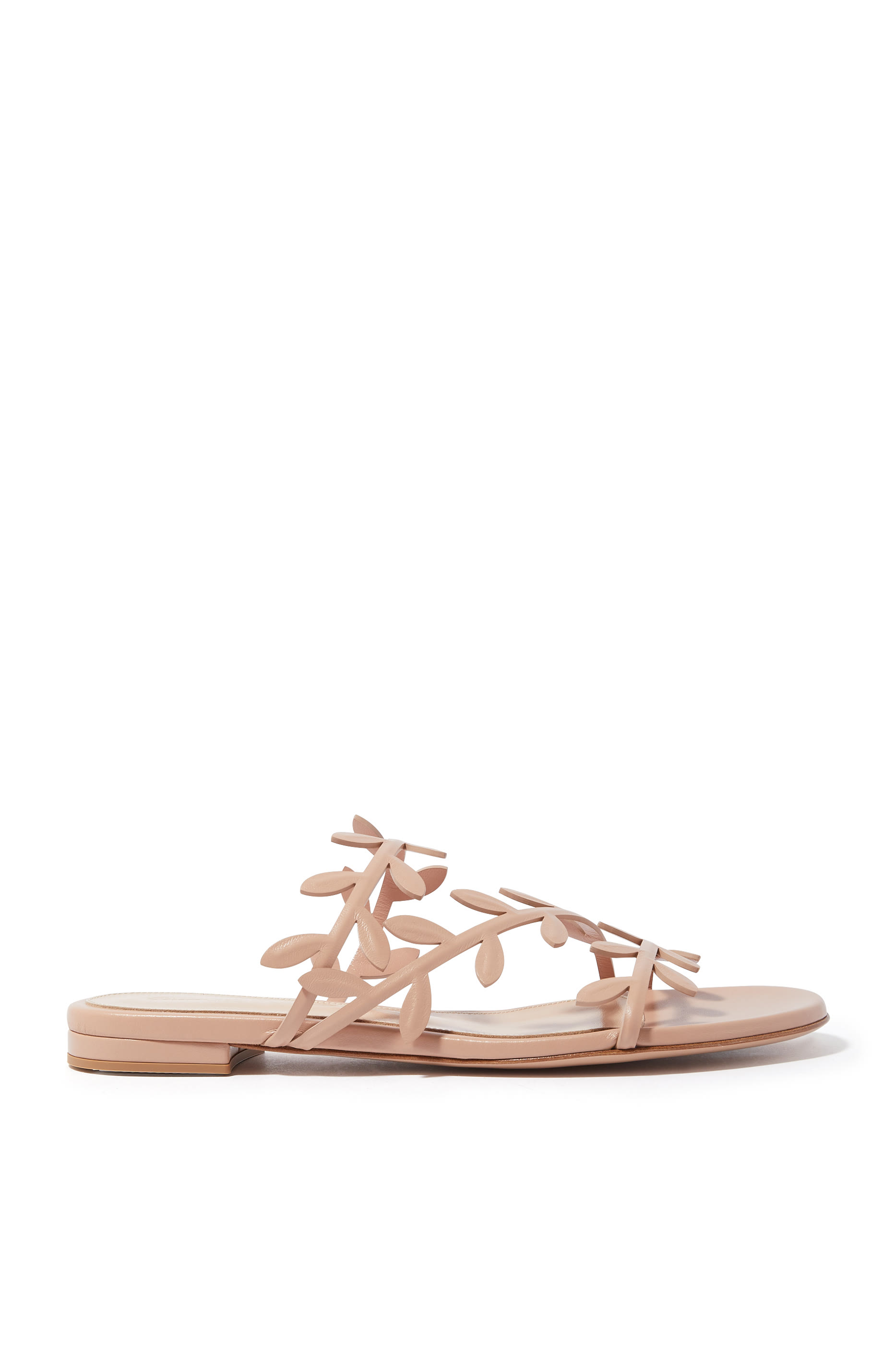 Flavia Leather Asymmetrical Sandals