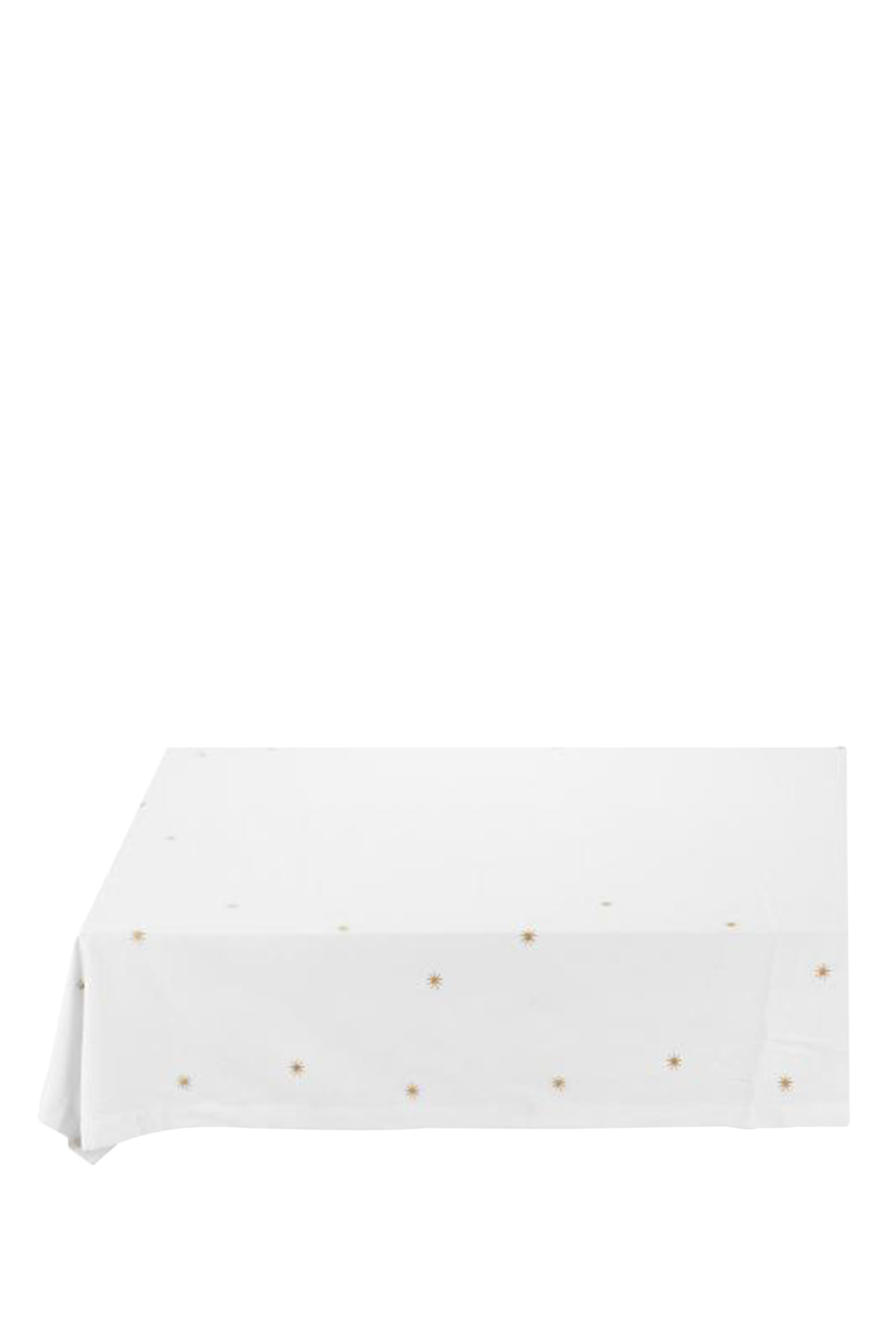 Stars Gold Embroidery Table Cloth