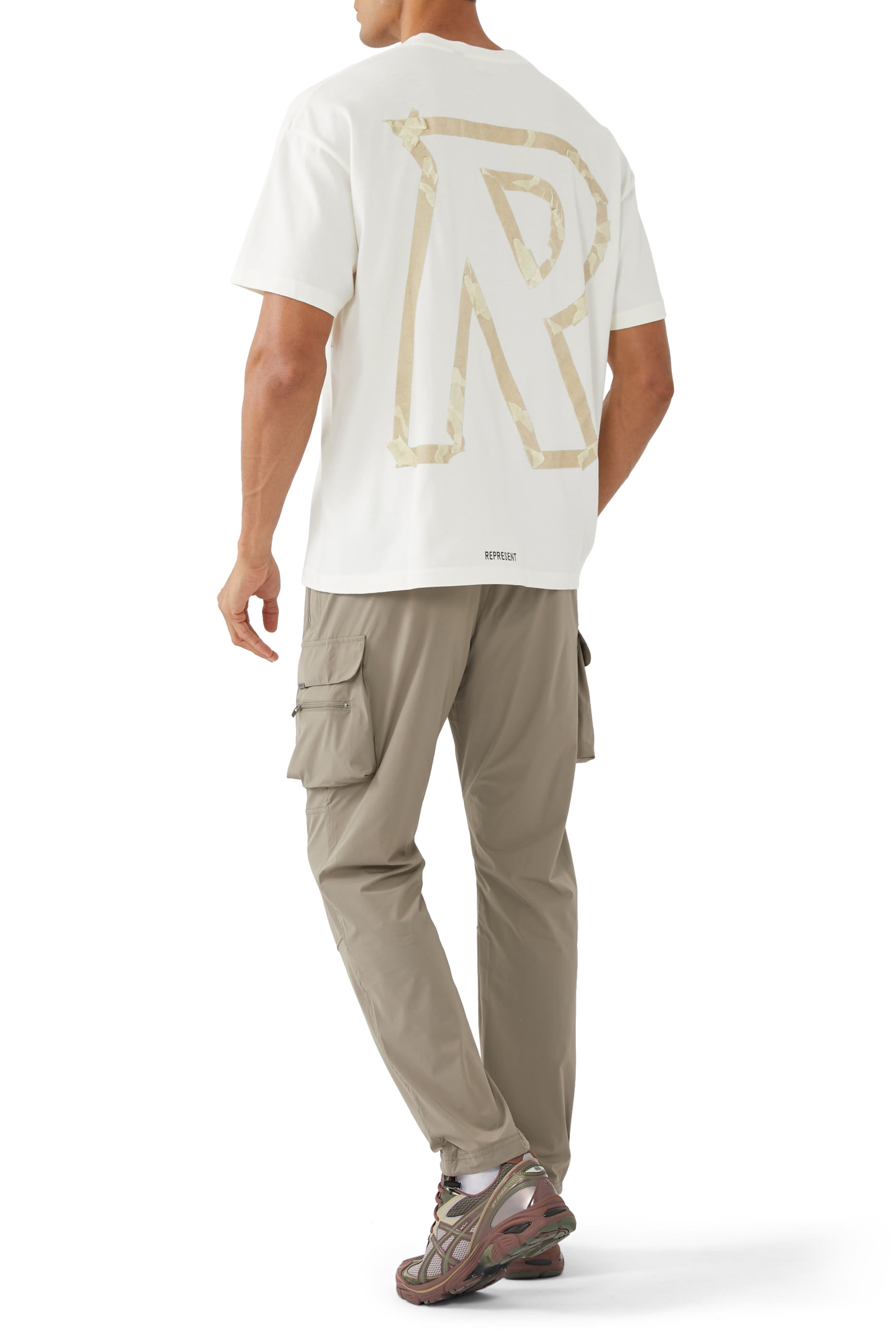 Masking Tape Initial T-Shirt