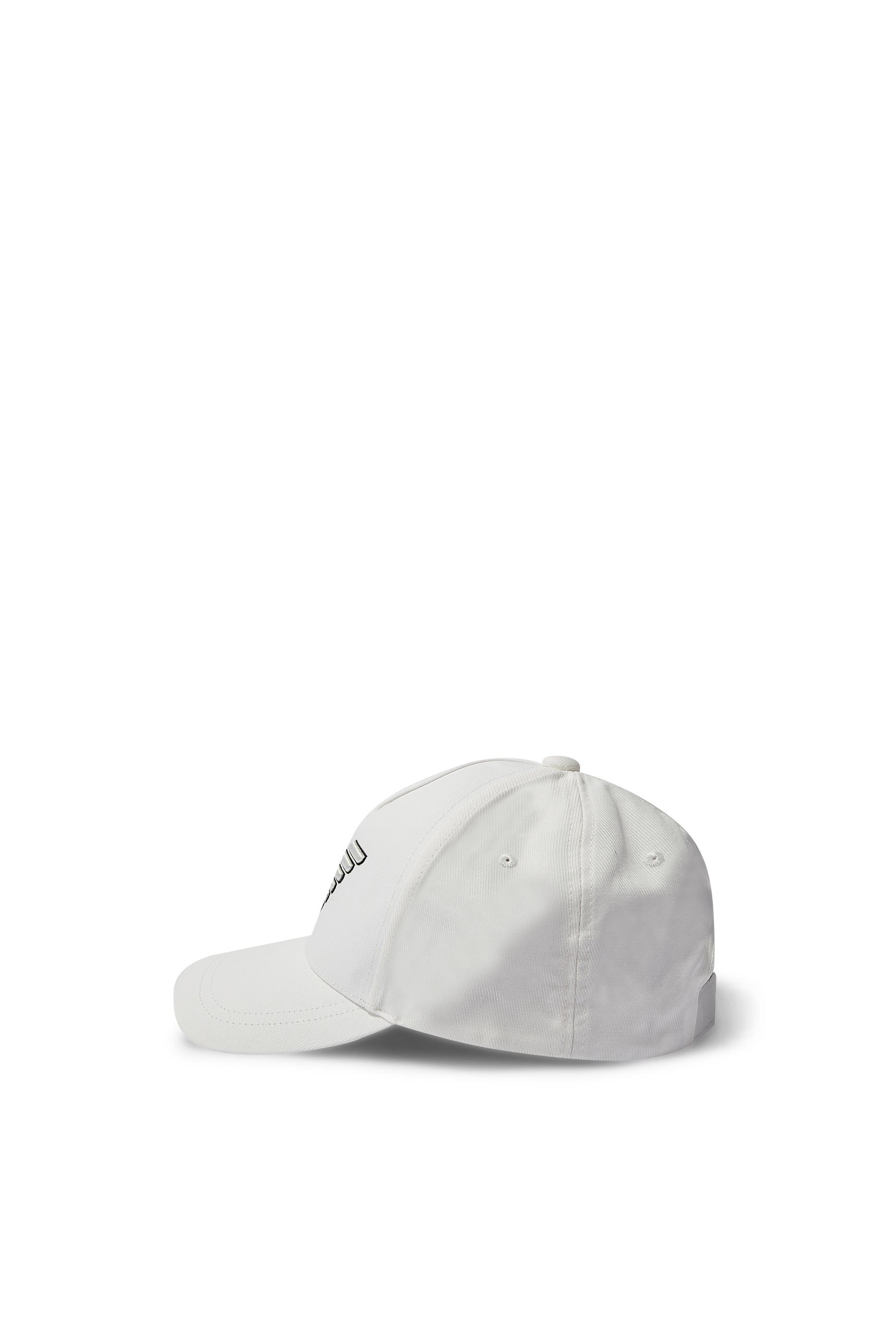 Baseball Cap with Embroidered Oversized Eagle