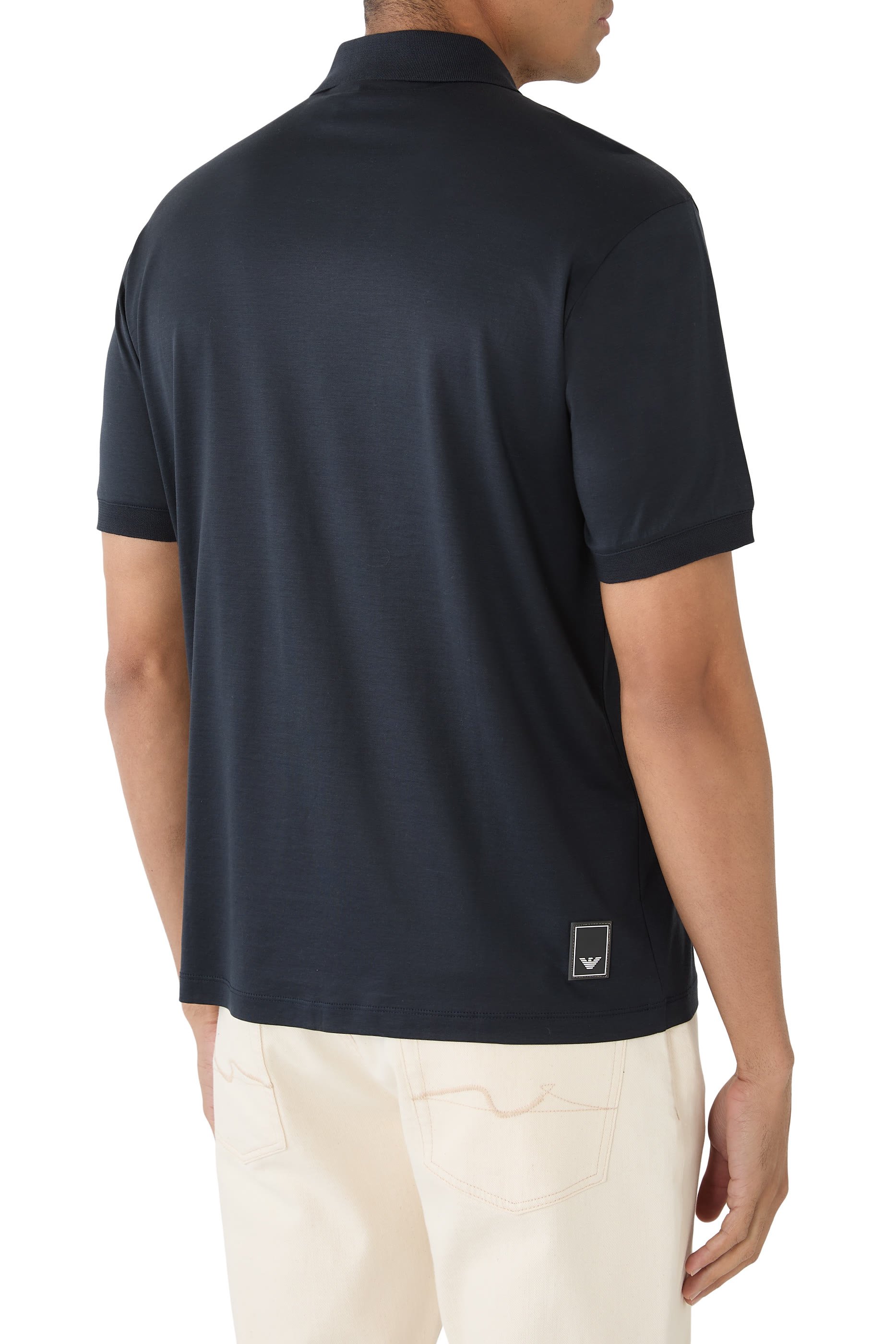 Micro Eagle Logo Polo Shirt