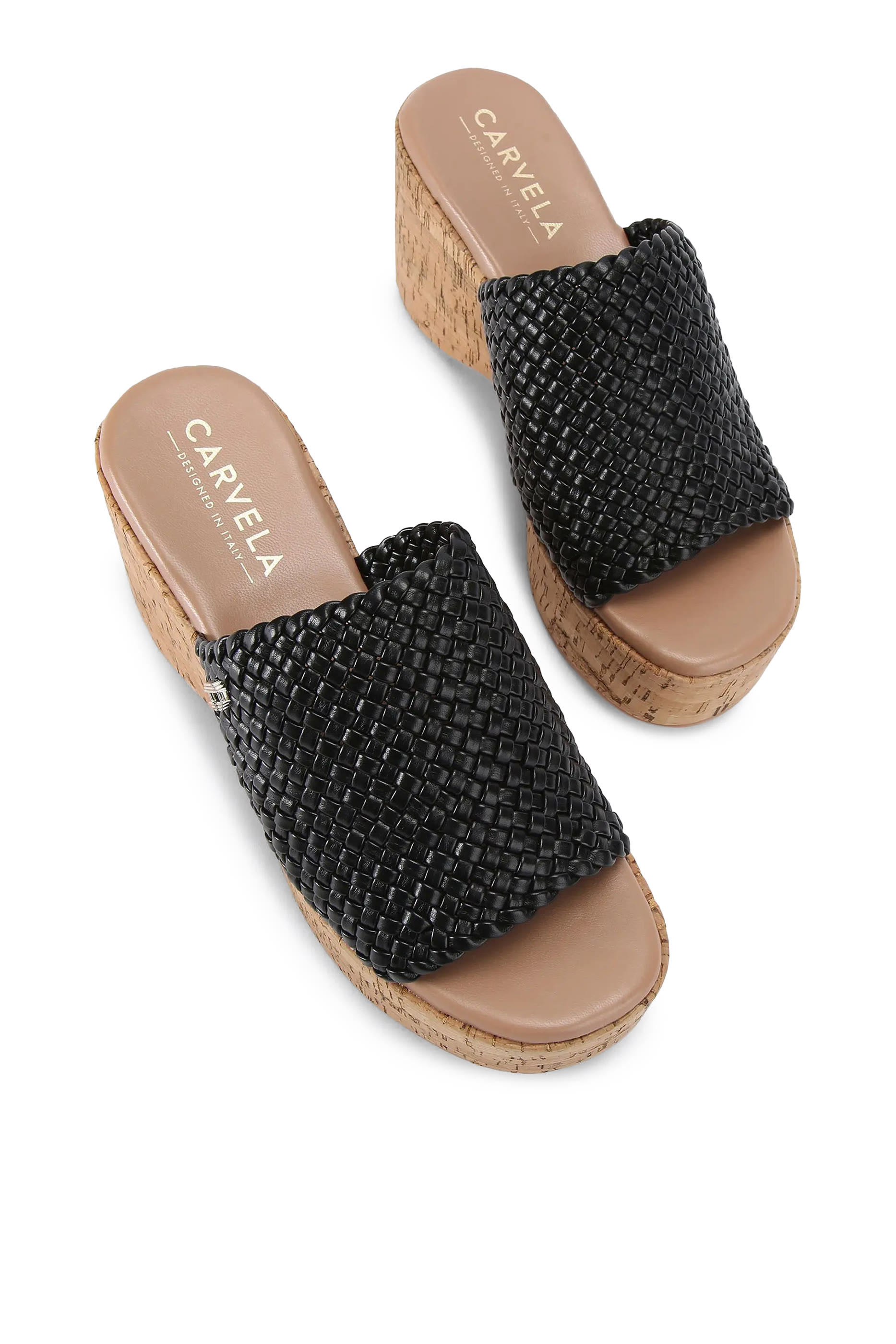 Krypton 85 Weave Wedge Sandals